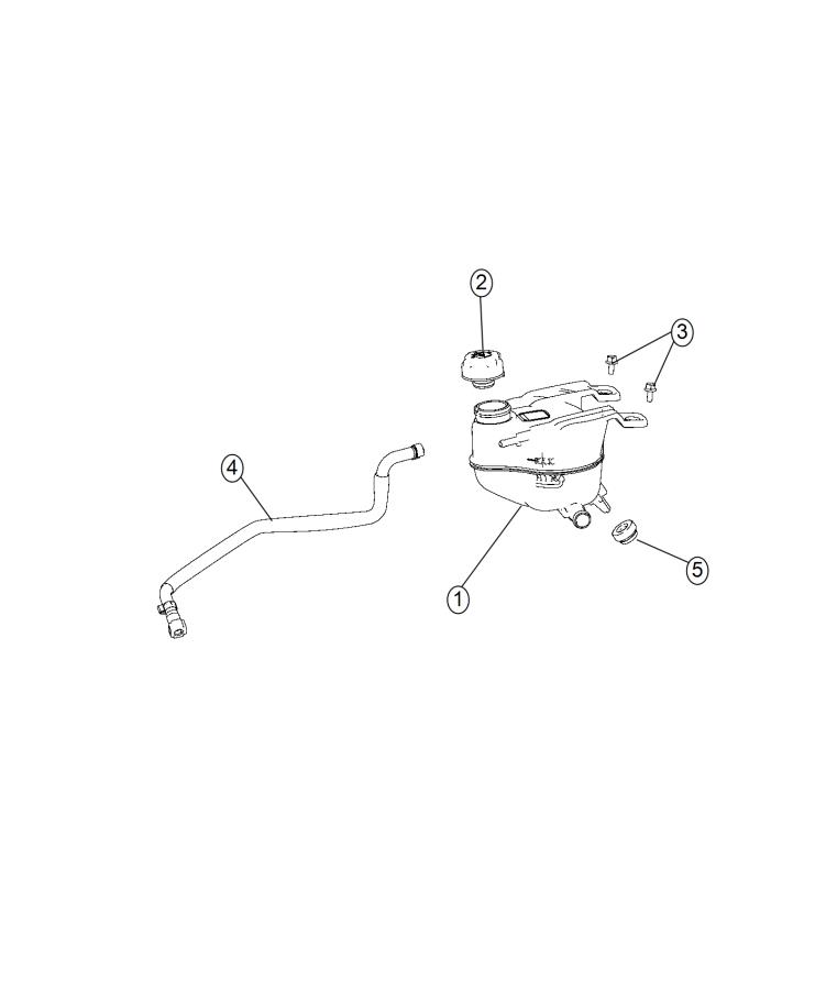 Diagram Coolant Bottle. for your Chrysler 300  M