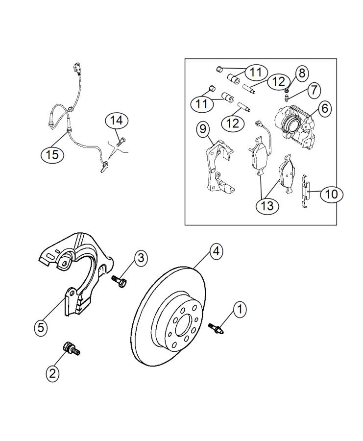 Diagram Brakes. for your Ram ProMaster City  