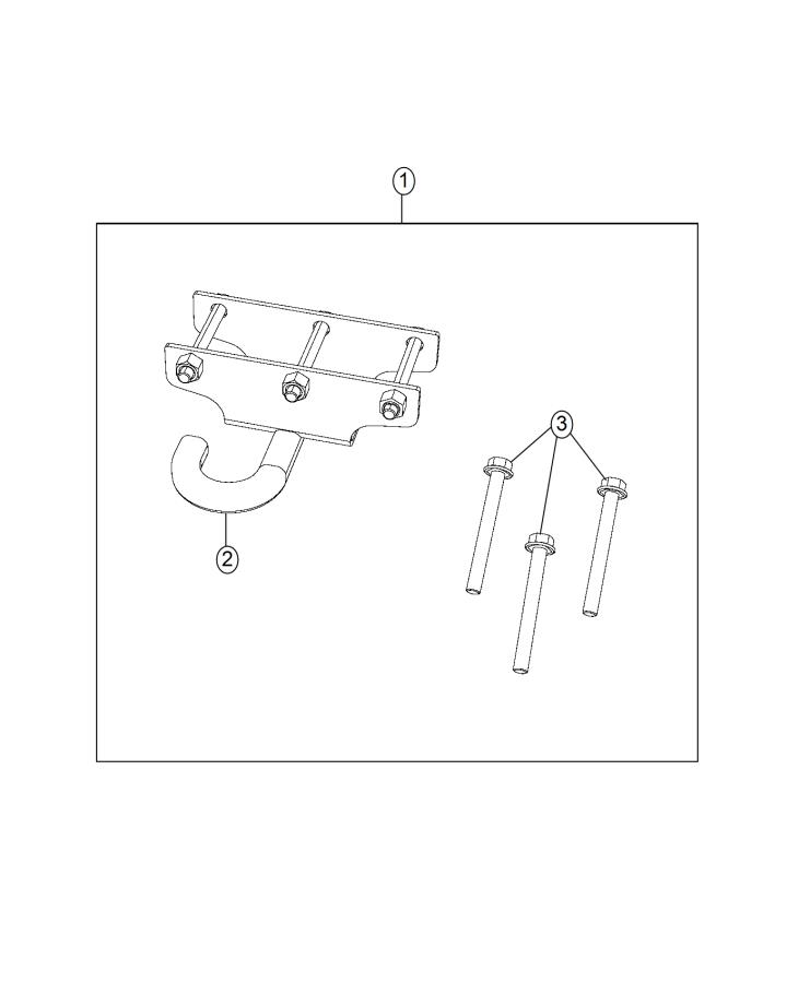 Diagram Hook Kit. for your Chrysler 300  M