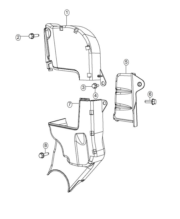 Diagram Timing Case Covers 1.4L Turbocharged [1.4L I4 MultiAir Turbo Engine]. for your 2000 Chrysler 300  M 