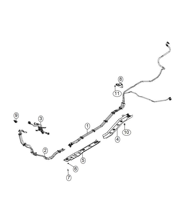 Diagram Fuel Lines, 2.4L [2.4L I4 MultiAir Engine]. for your Jeep Renegade  