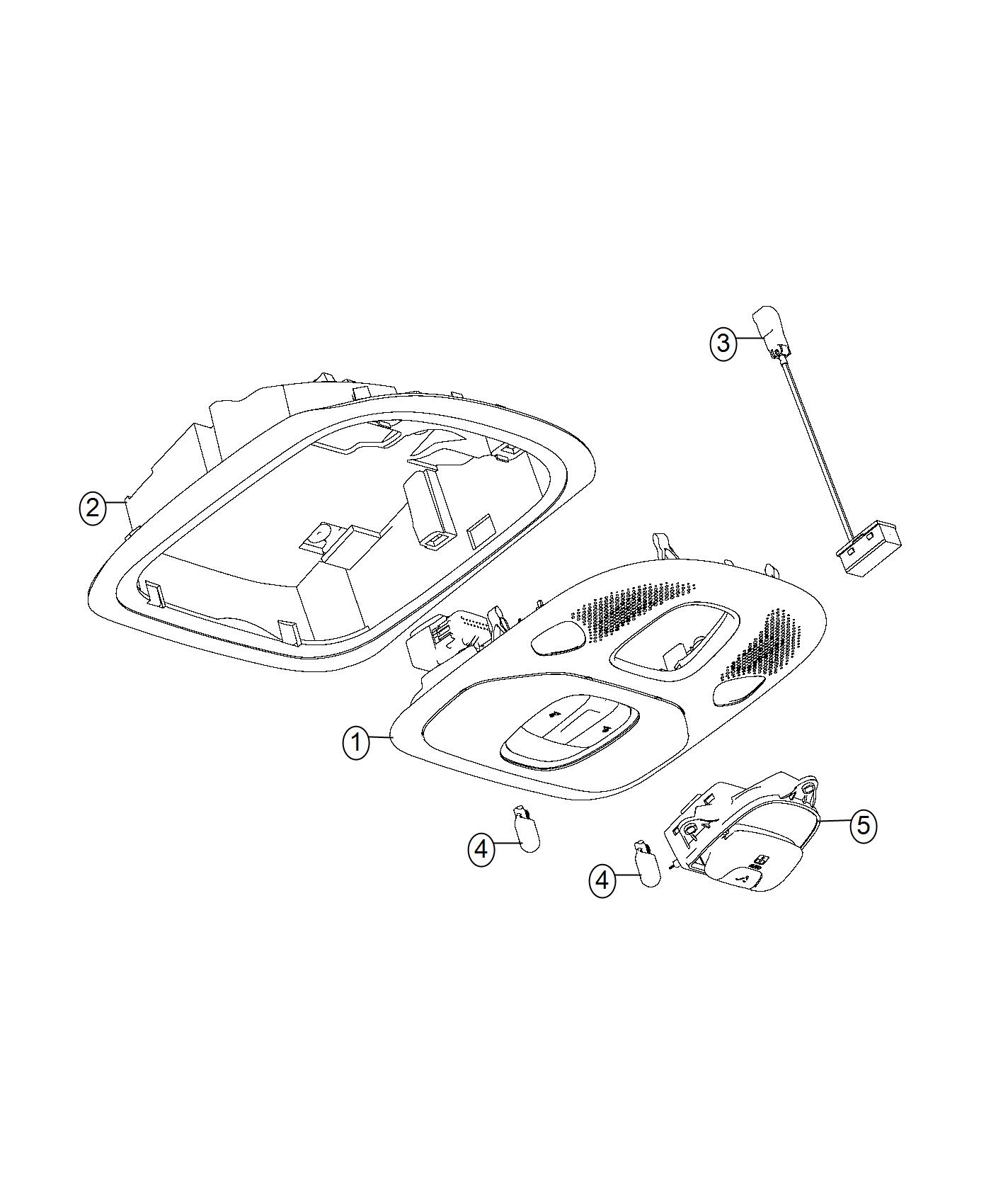 Lamp, Overhead. Diagram