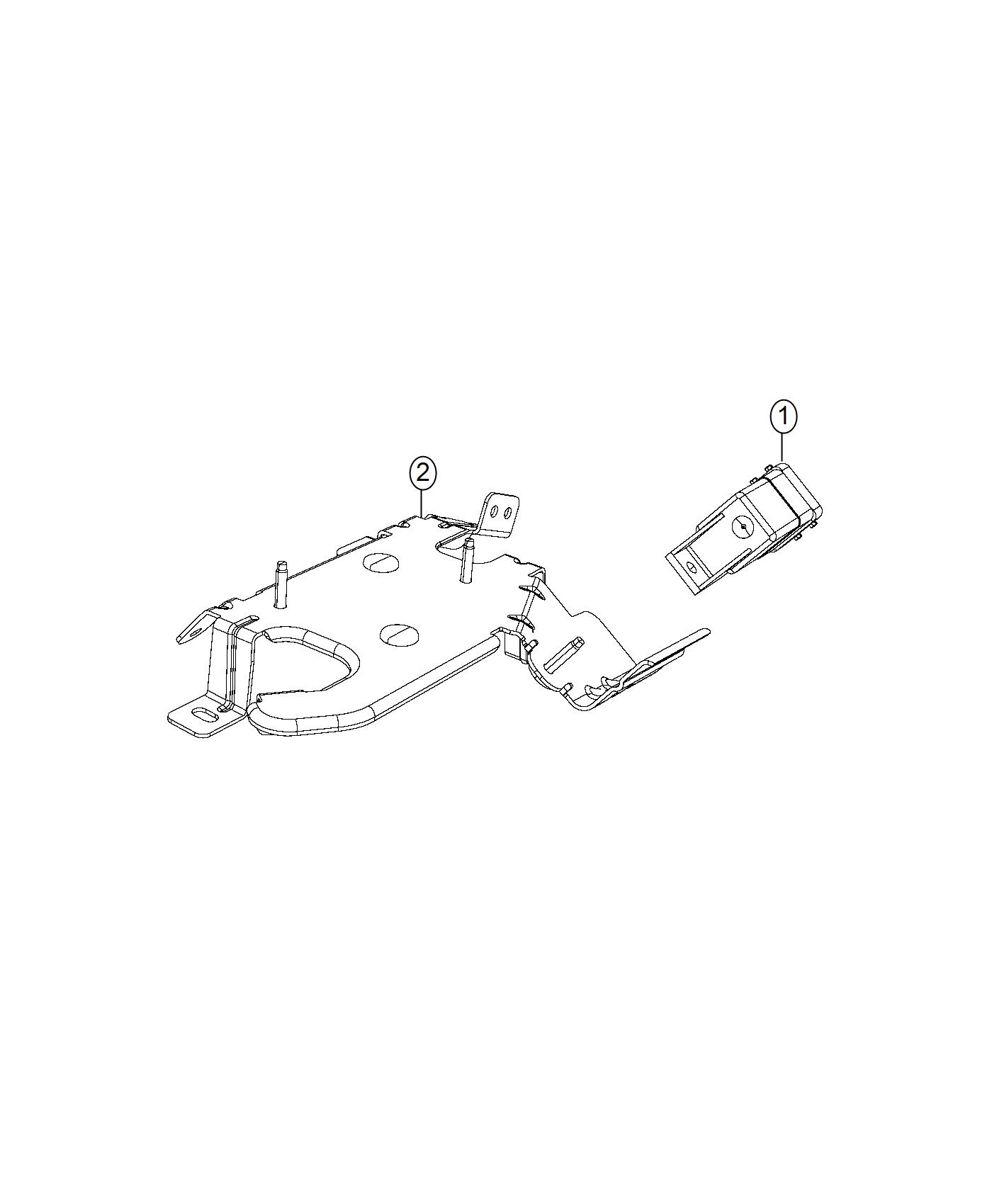 Ram 1500 Module. Heater control. [selective catalytic - 68158081AC ...