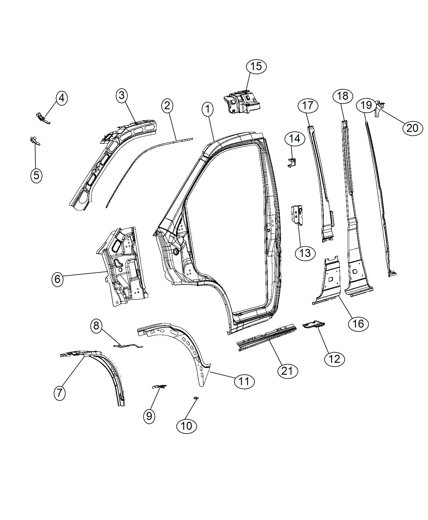 Aperture Panel. Diagram