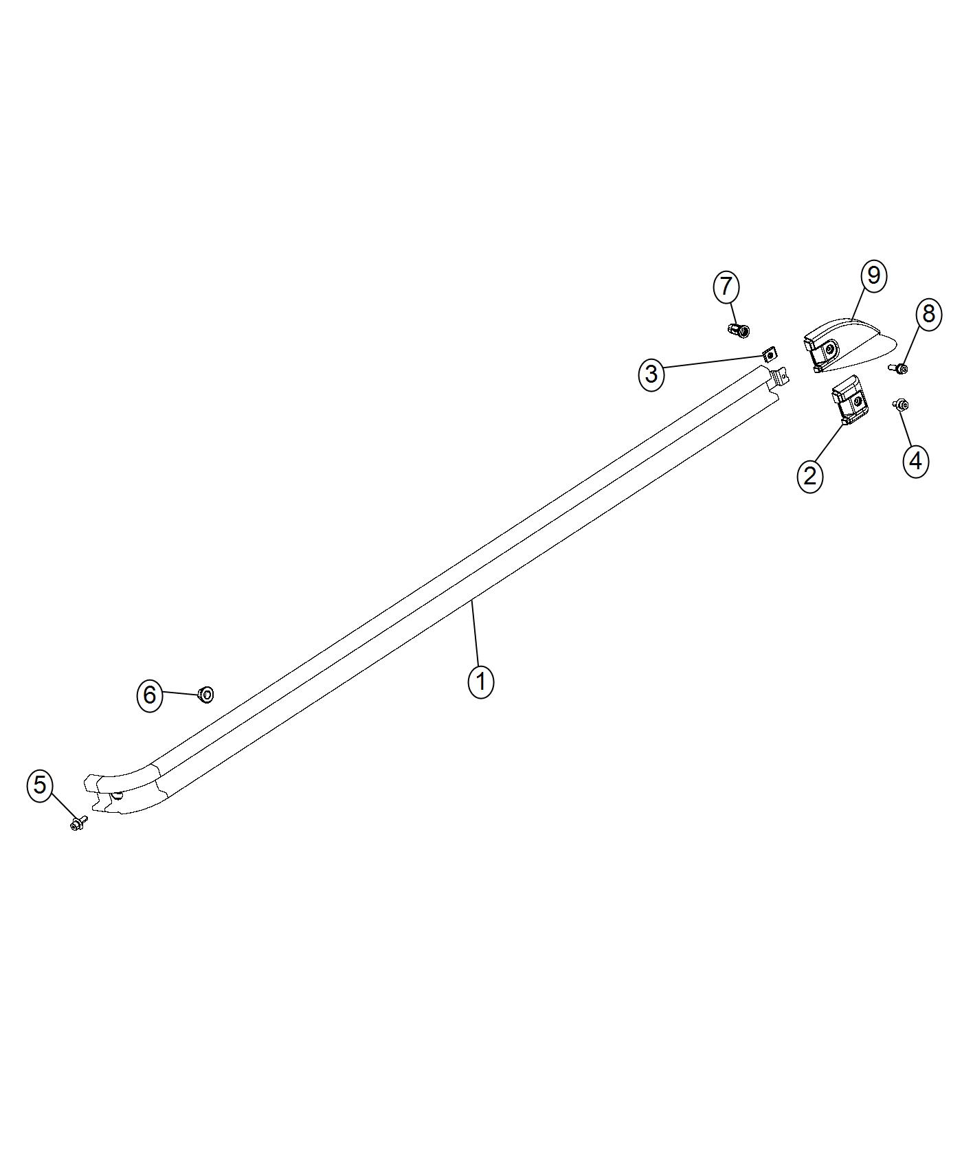 Diagram Sliding Door Guide. for your Chrysler 300  M