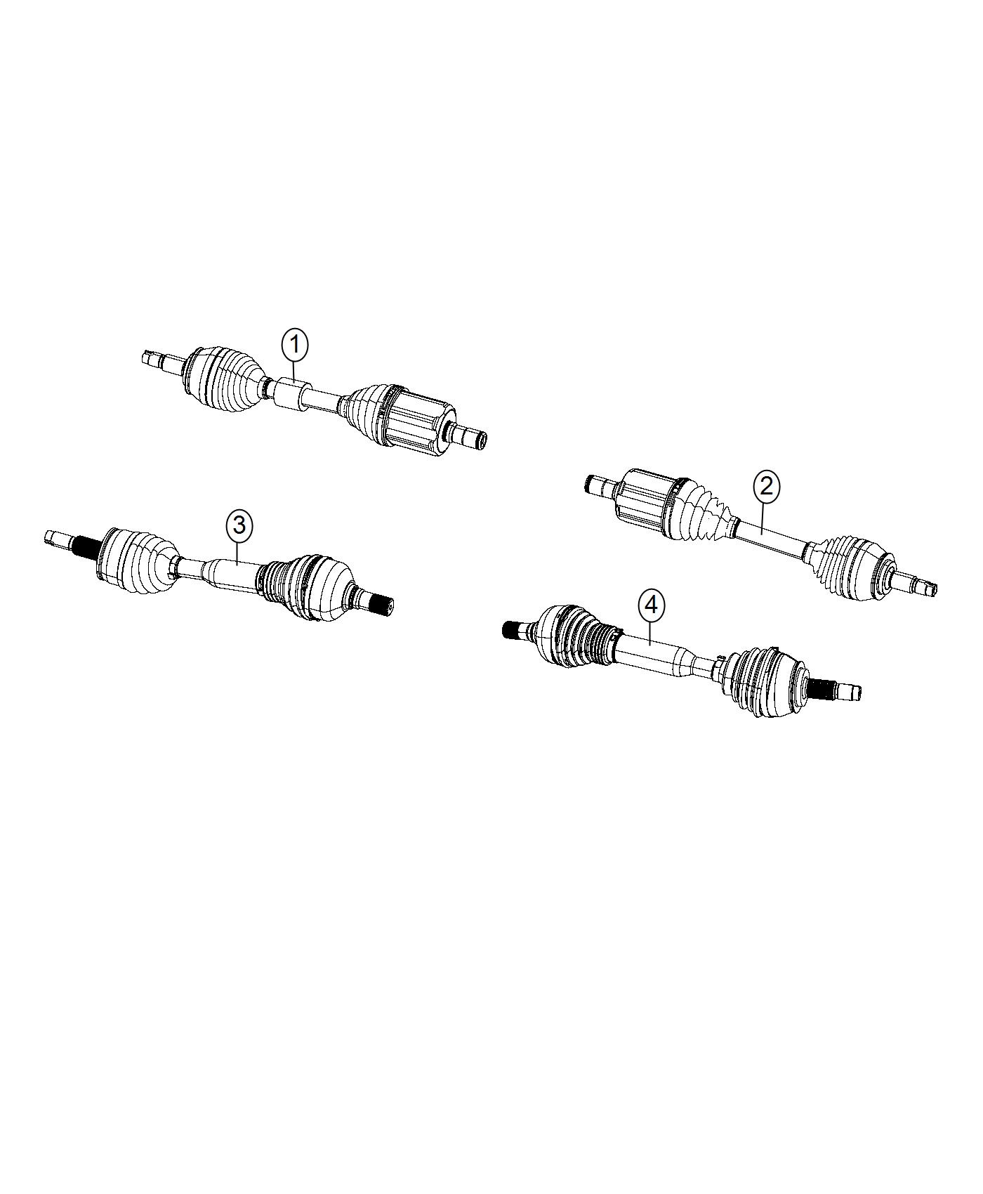 Diagram Shafts, Axle. for your Chrysler 300  M