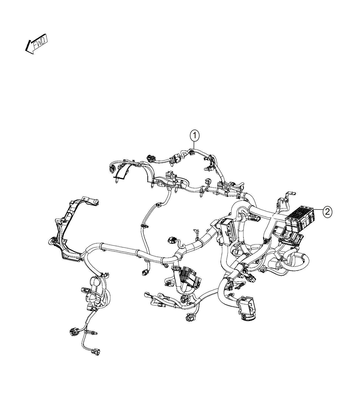 Diagram Wiring, Engine. for your 2000 Chrysler 300  M 