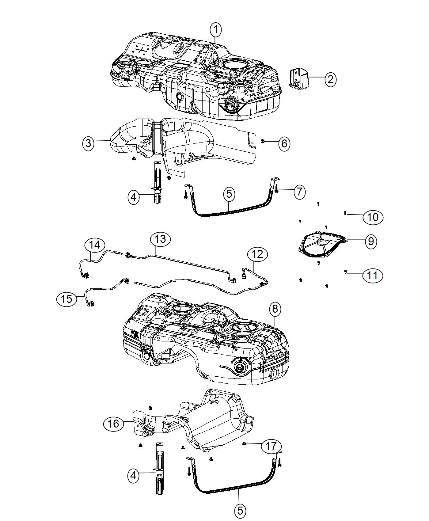 Fuel Tank. Diagram