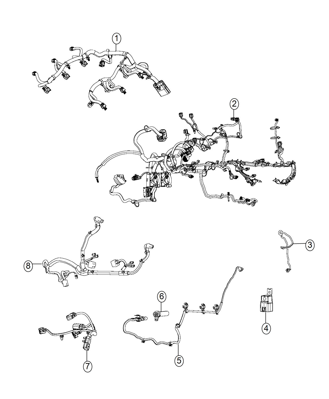 Diagram Wiring, Engine. for your Ram