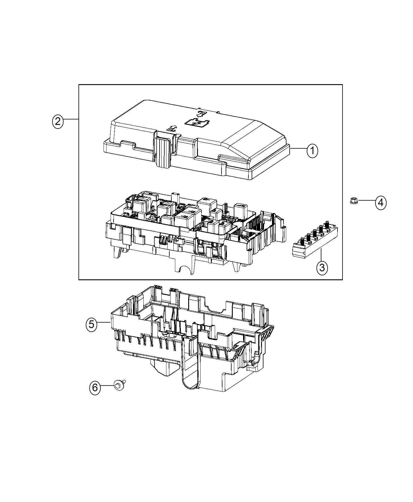 Power Distribution Center, Intelligent. Diagram