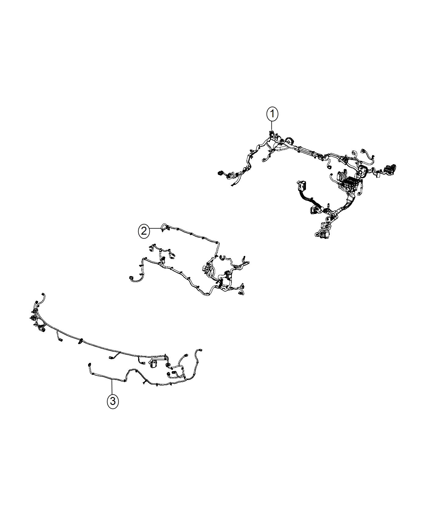 Wiring, Headlamp to Dash. Diagram