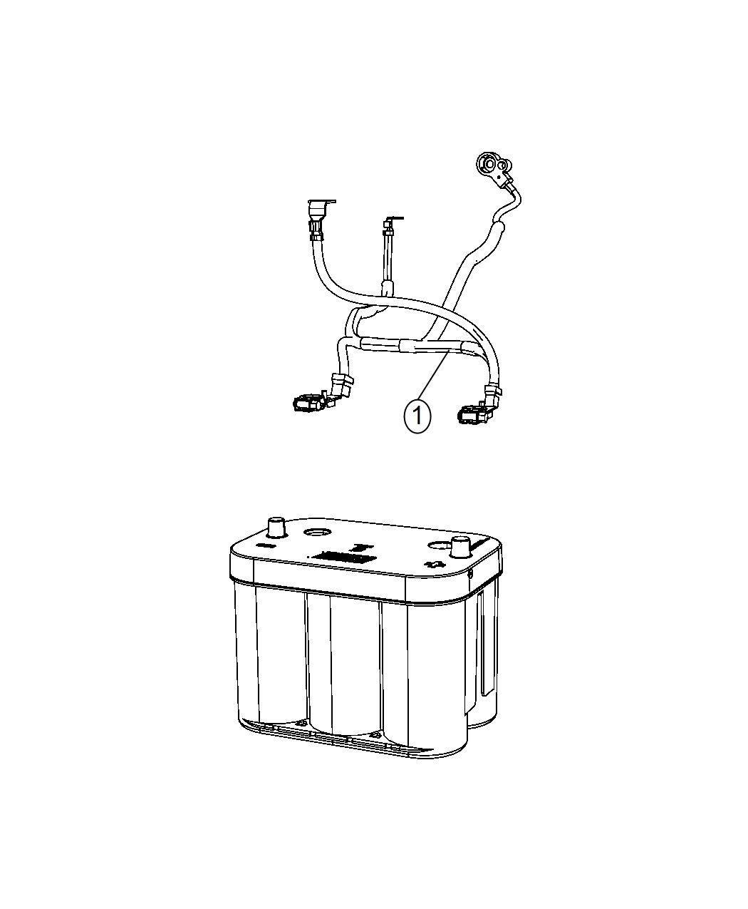 Diagram Battery Wiring. for your 1999 Chrysler 300  M 