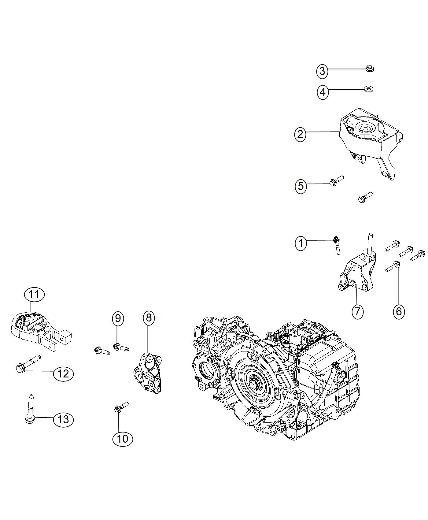 Mounting Support. Diagram