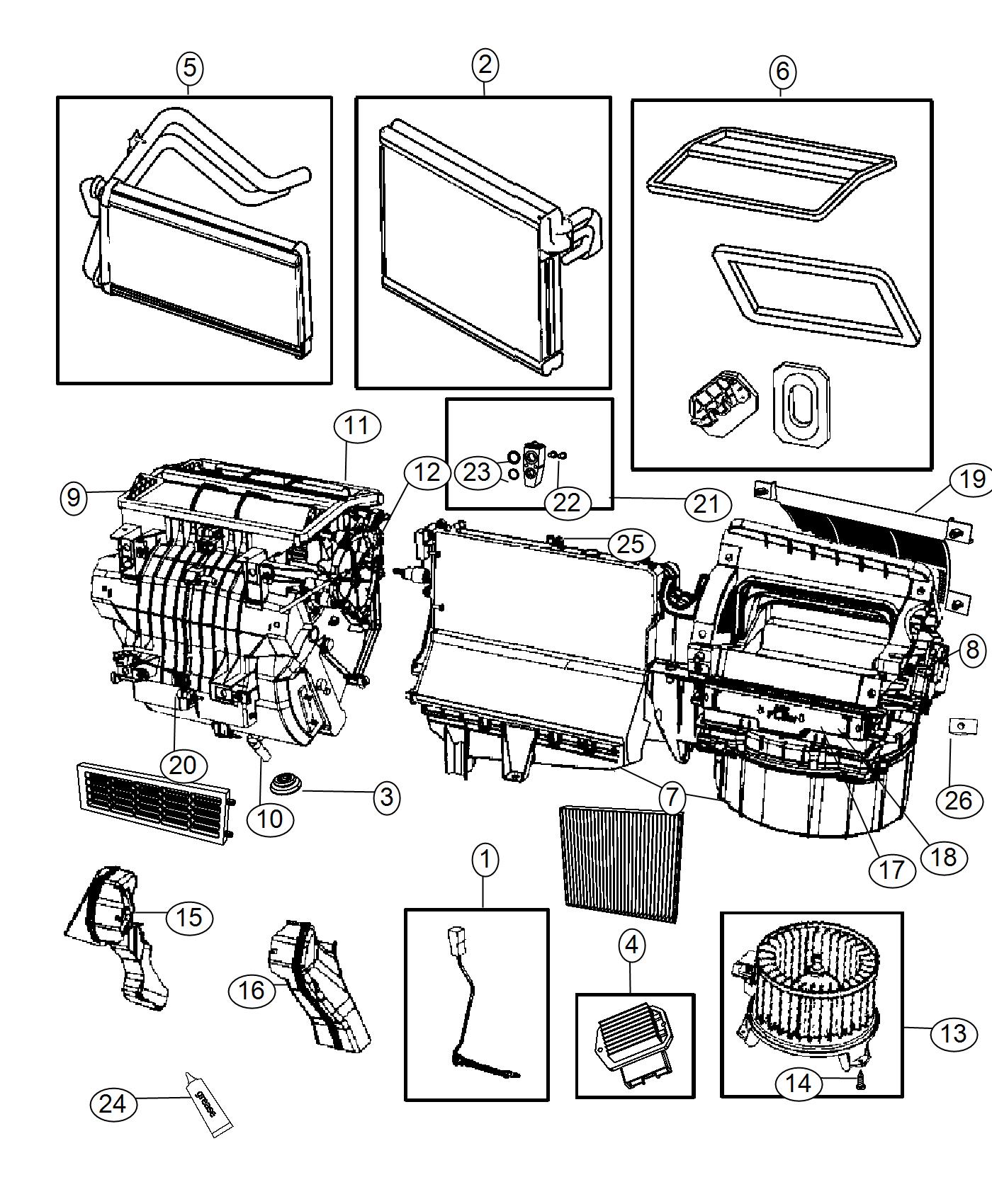 Diagram A/C and Heater Unit [Headlamp Off Time Delay]. for your 2002 Chrysler 300  M 