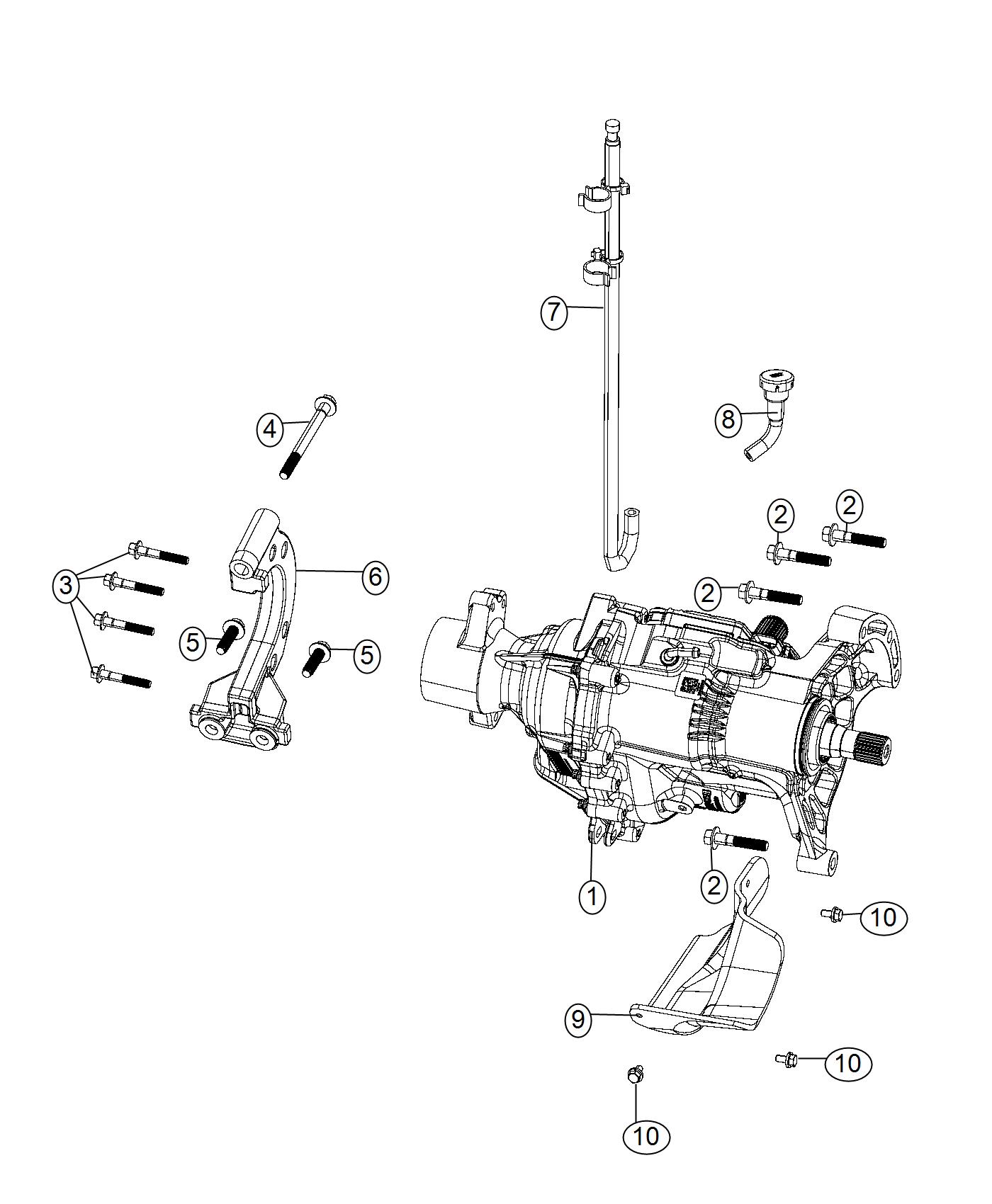 Diagram Power Transfer Unit. for your 2014 Fiat 500L   