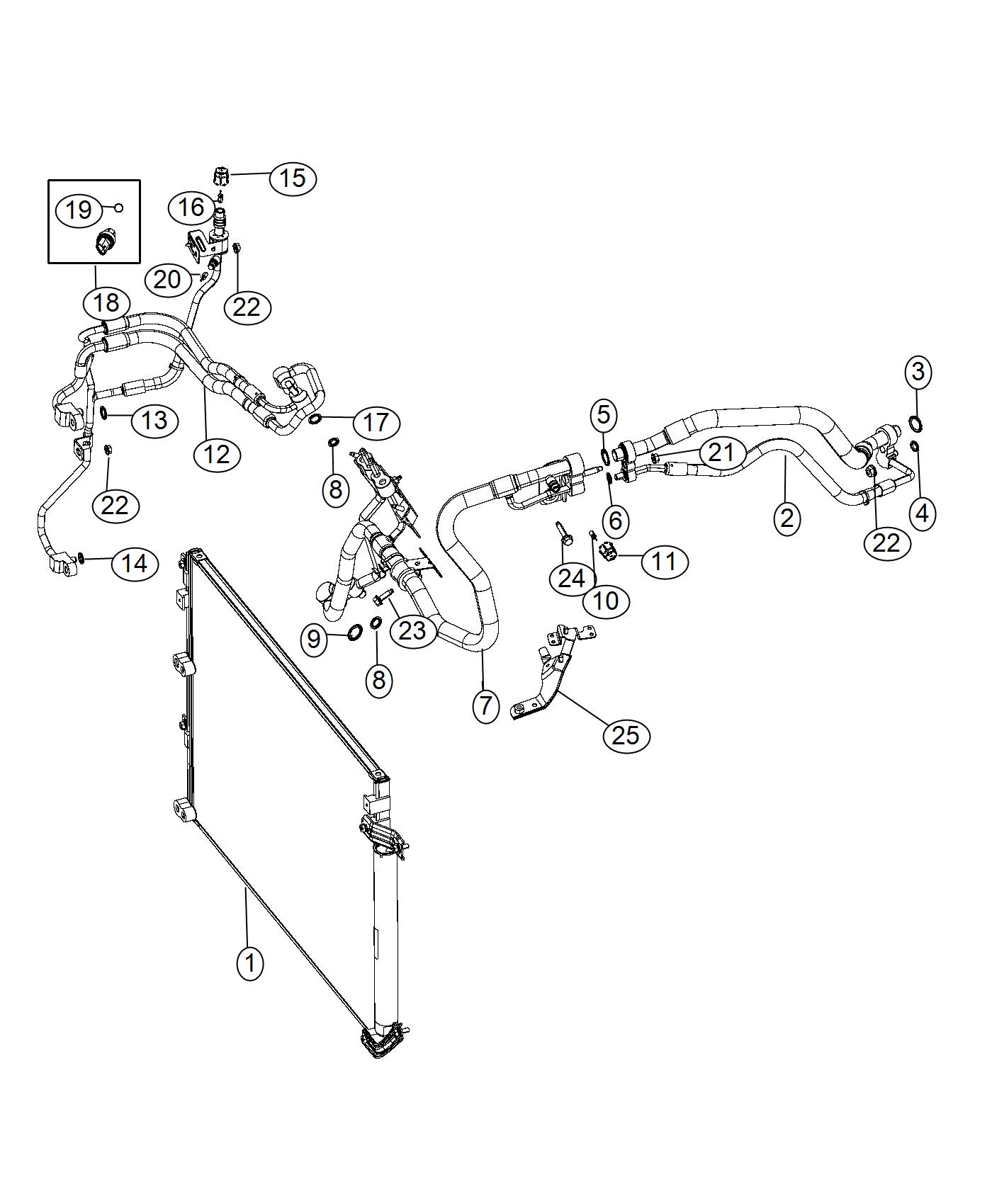 Diagram Air Conditioning Plumbing. for your 2007 Chrysler 300   