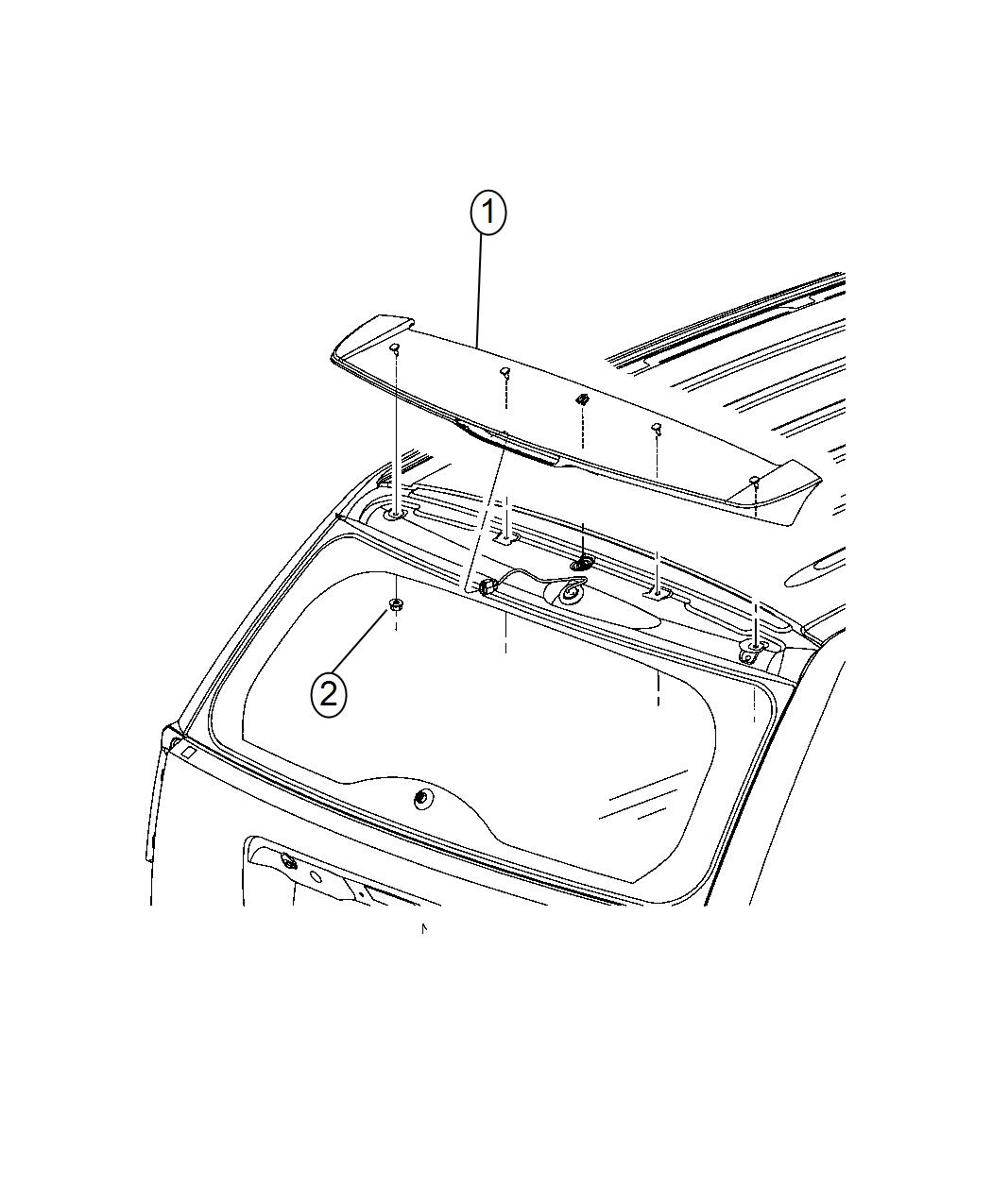 Full size assembly image of Spoilers. (1/1)