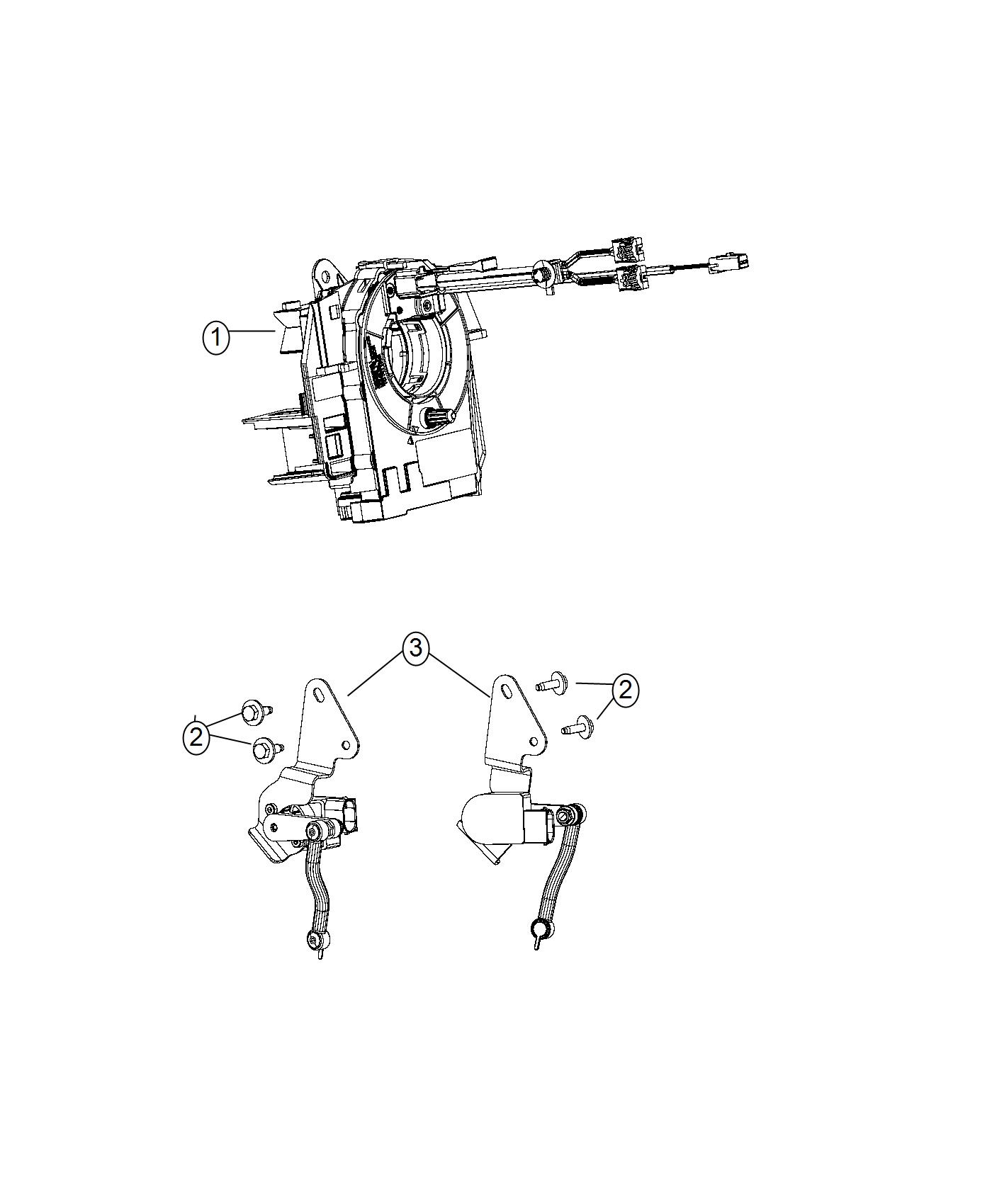 Diagram Sensors, Suspension and Steering. for your 2004 Chrysler 300  M 