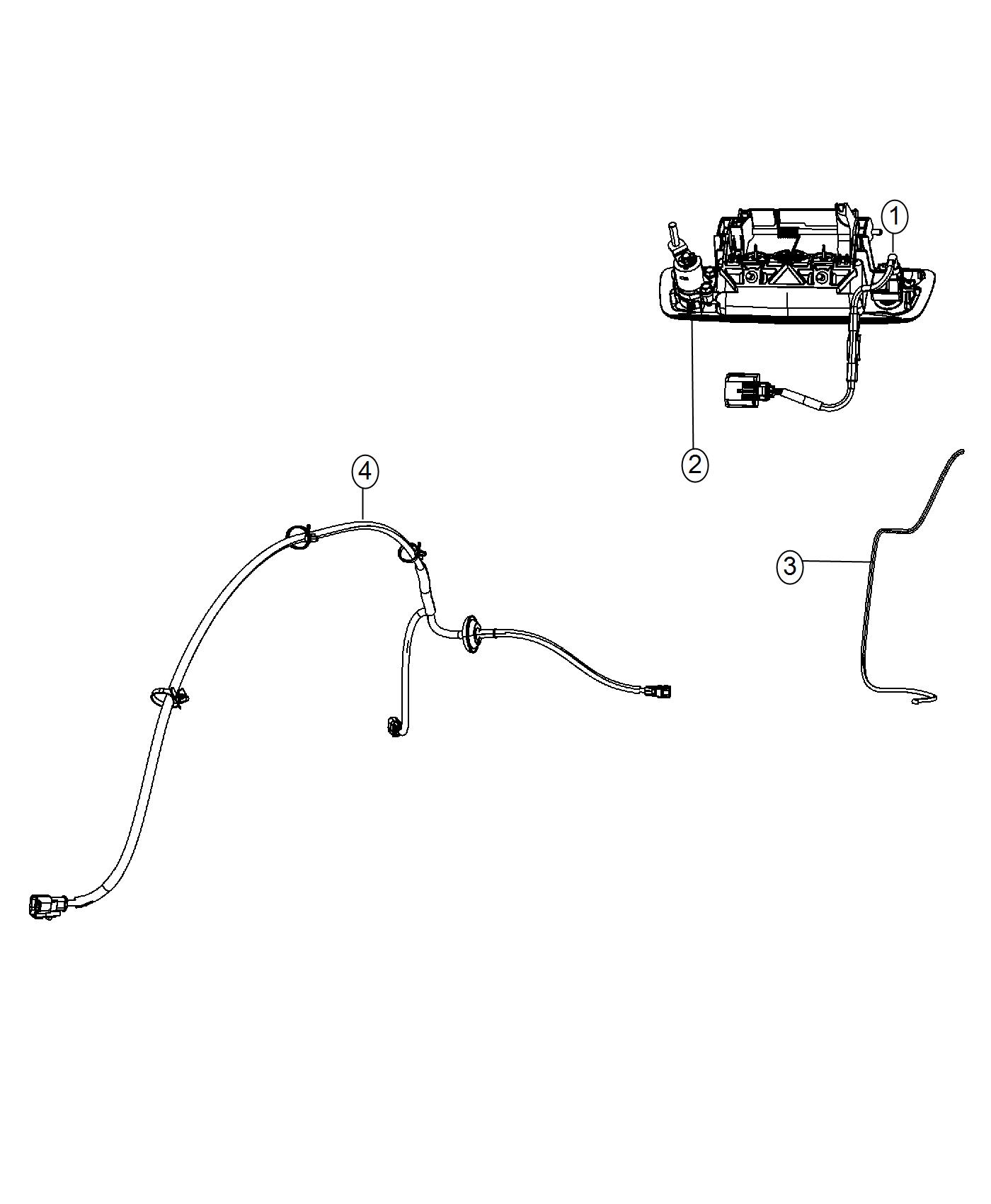 Rear View Camera System. Diagram