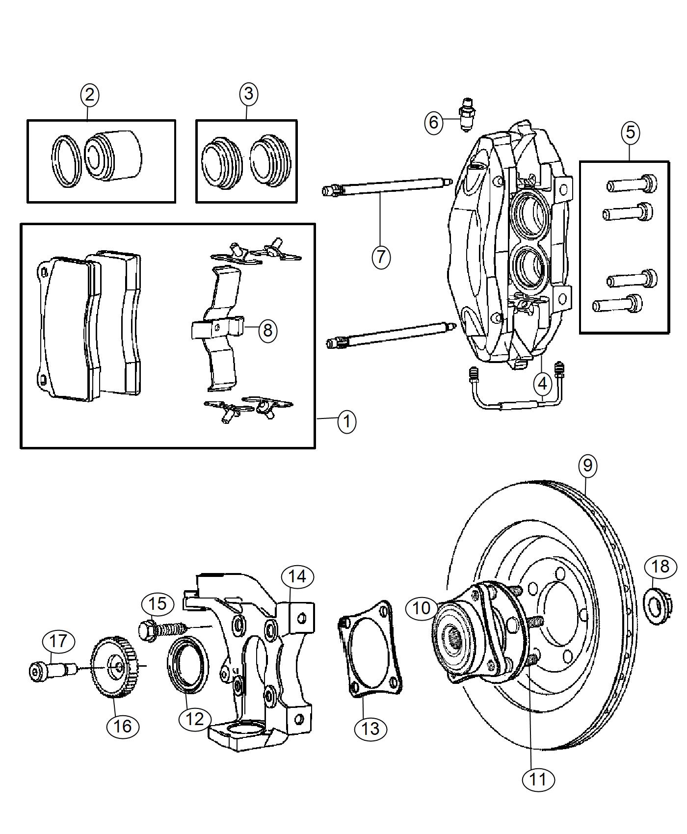 Brakes,Front. Diagram