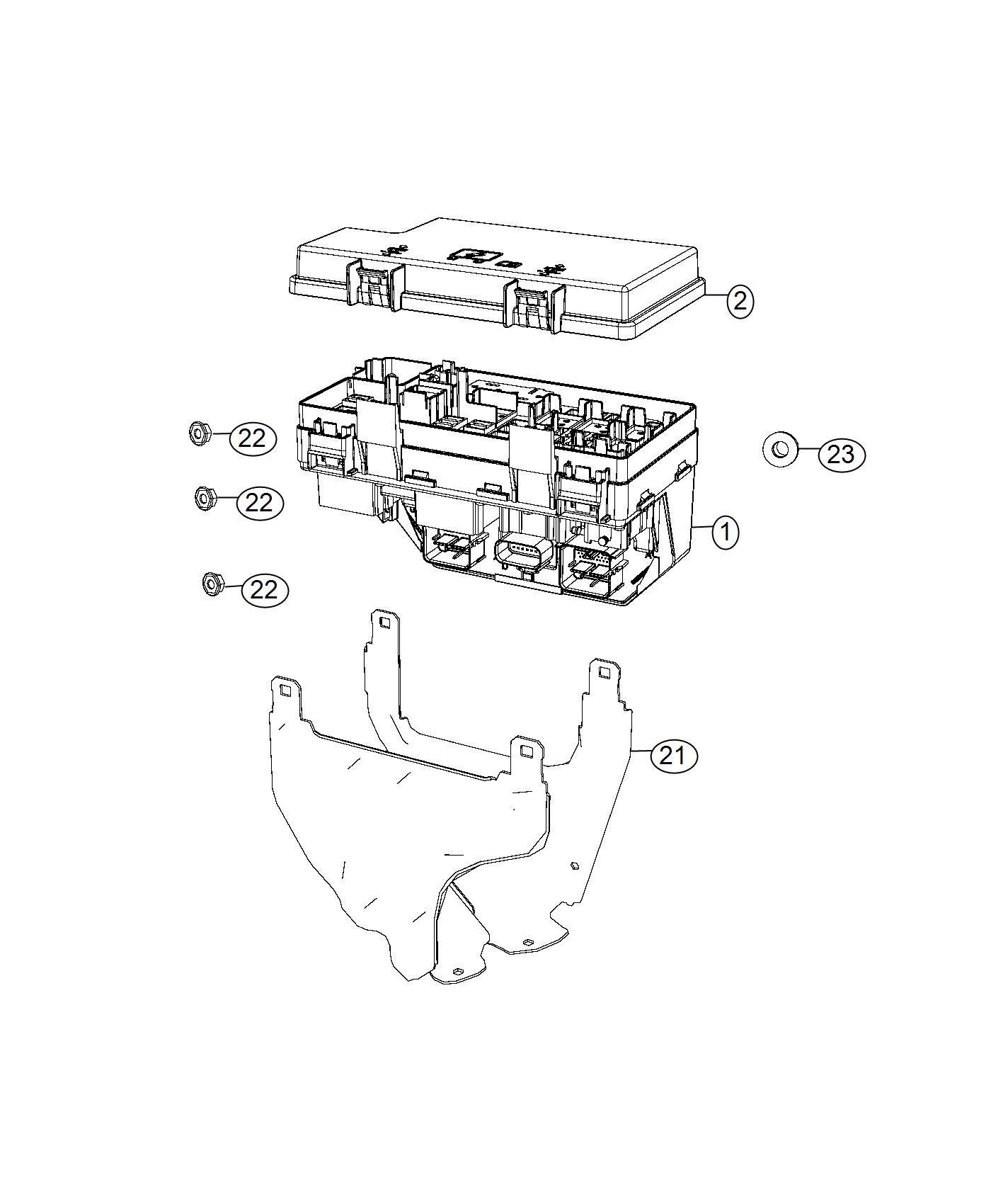 Diagram Module, Intelligent. for your 2002 Chrysler 300 M  