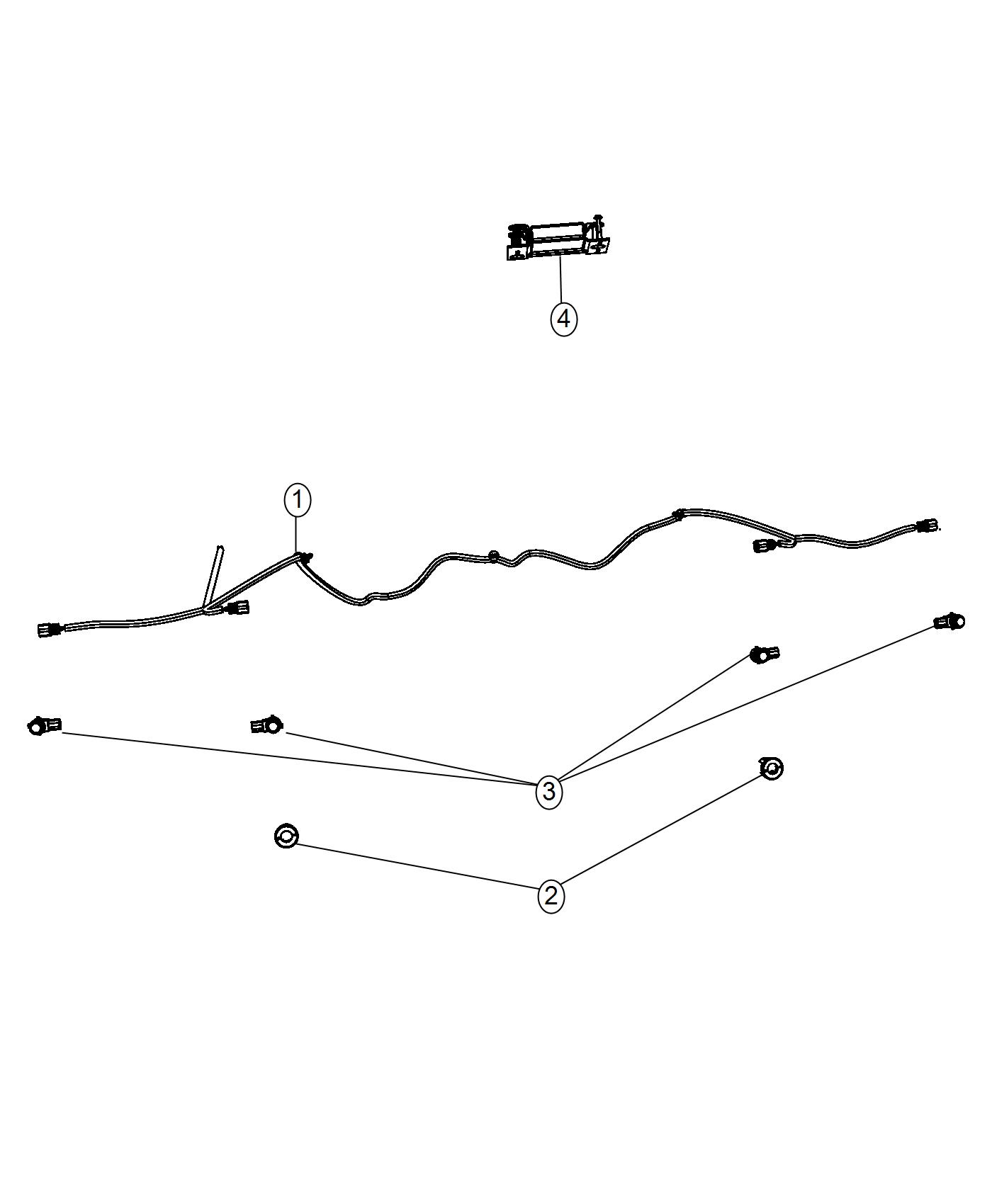 Diagram Park Assist, Rear. for your 2013 Ram 1500   