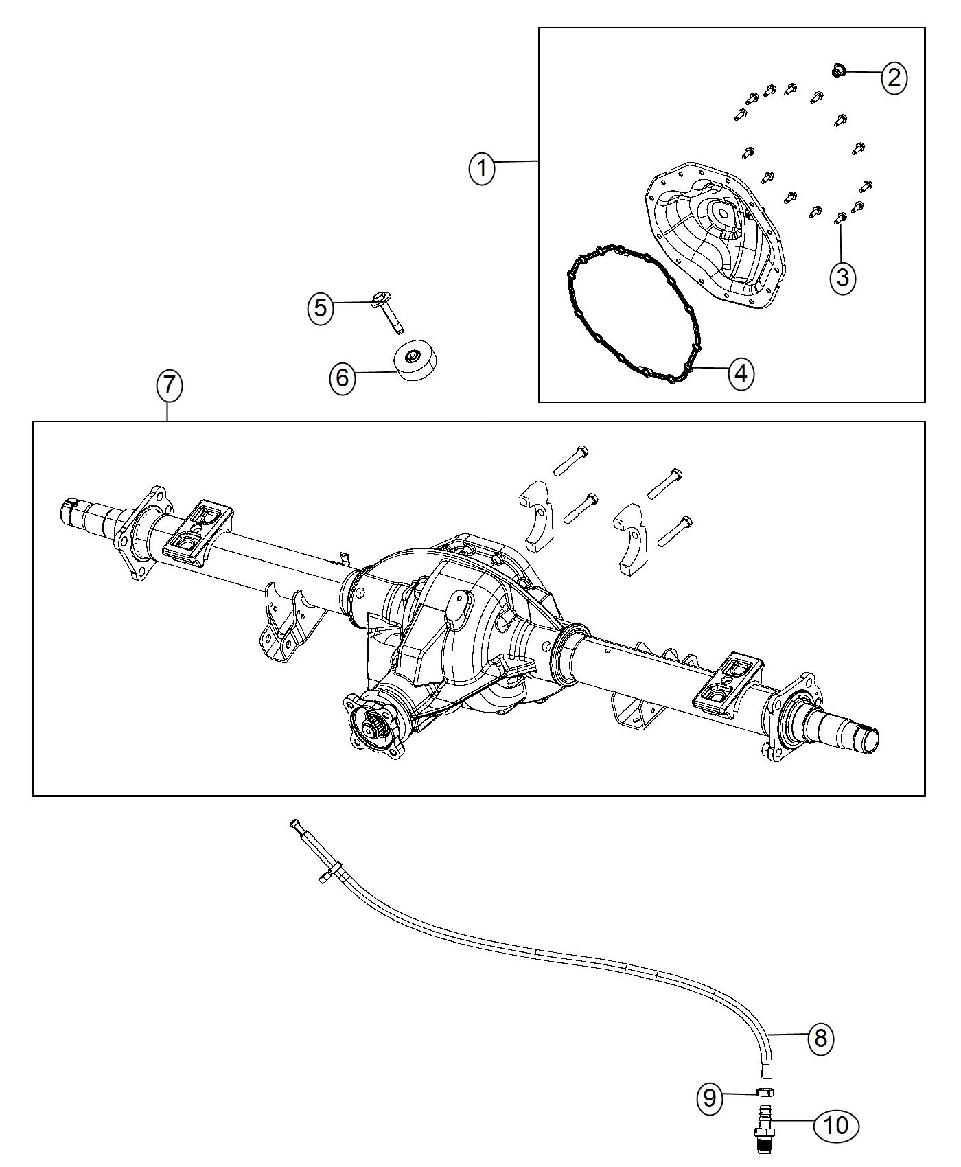 Diagram Housing and Vent. for your 2003 Chrysler 300  M 