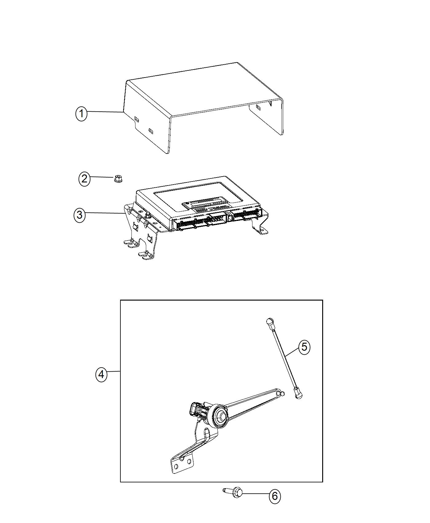 Diagram Air Suspension Module and Sensors. for your Chrysler 300  M