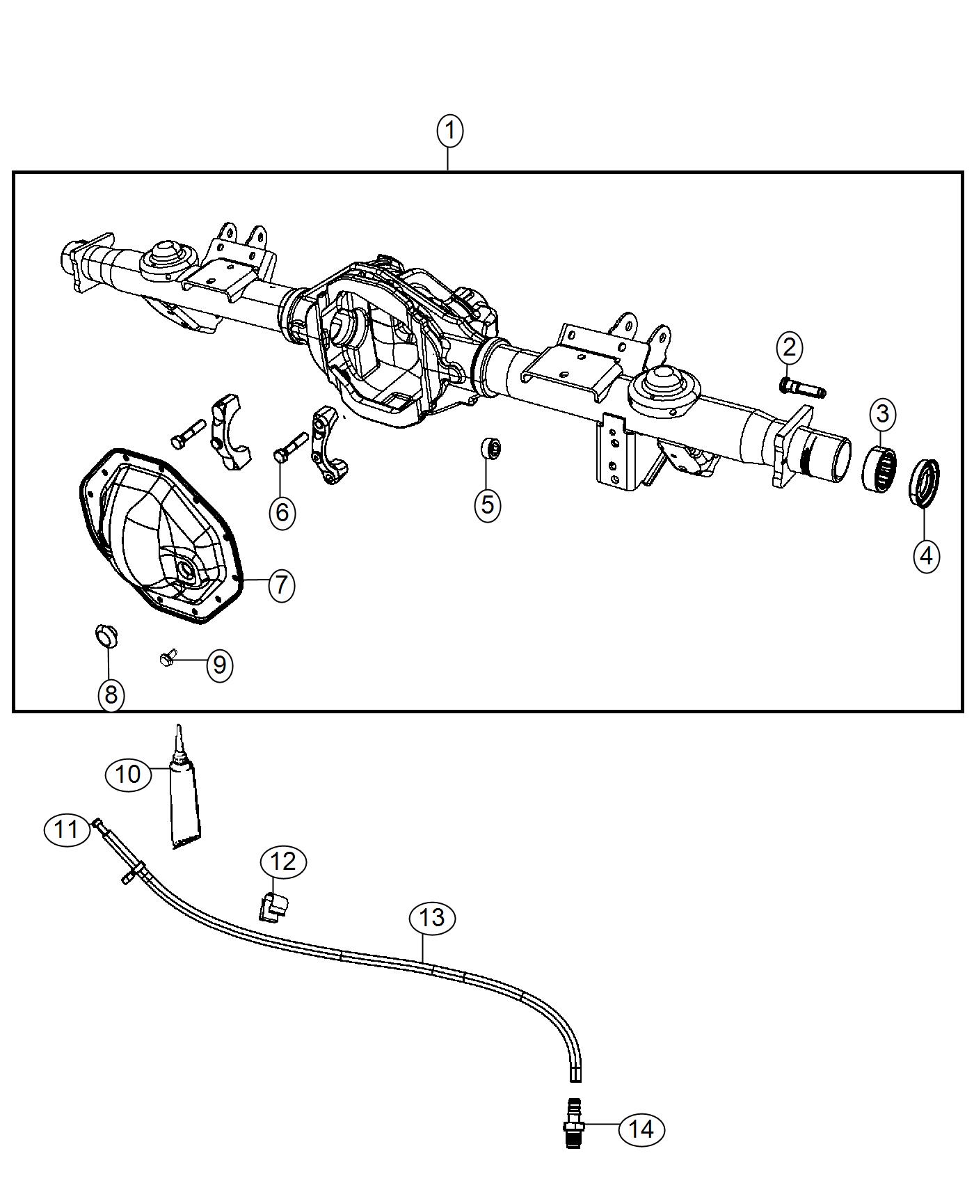 Diagram Housing and Vent. for your 2002 Chrysler 300  M 