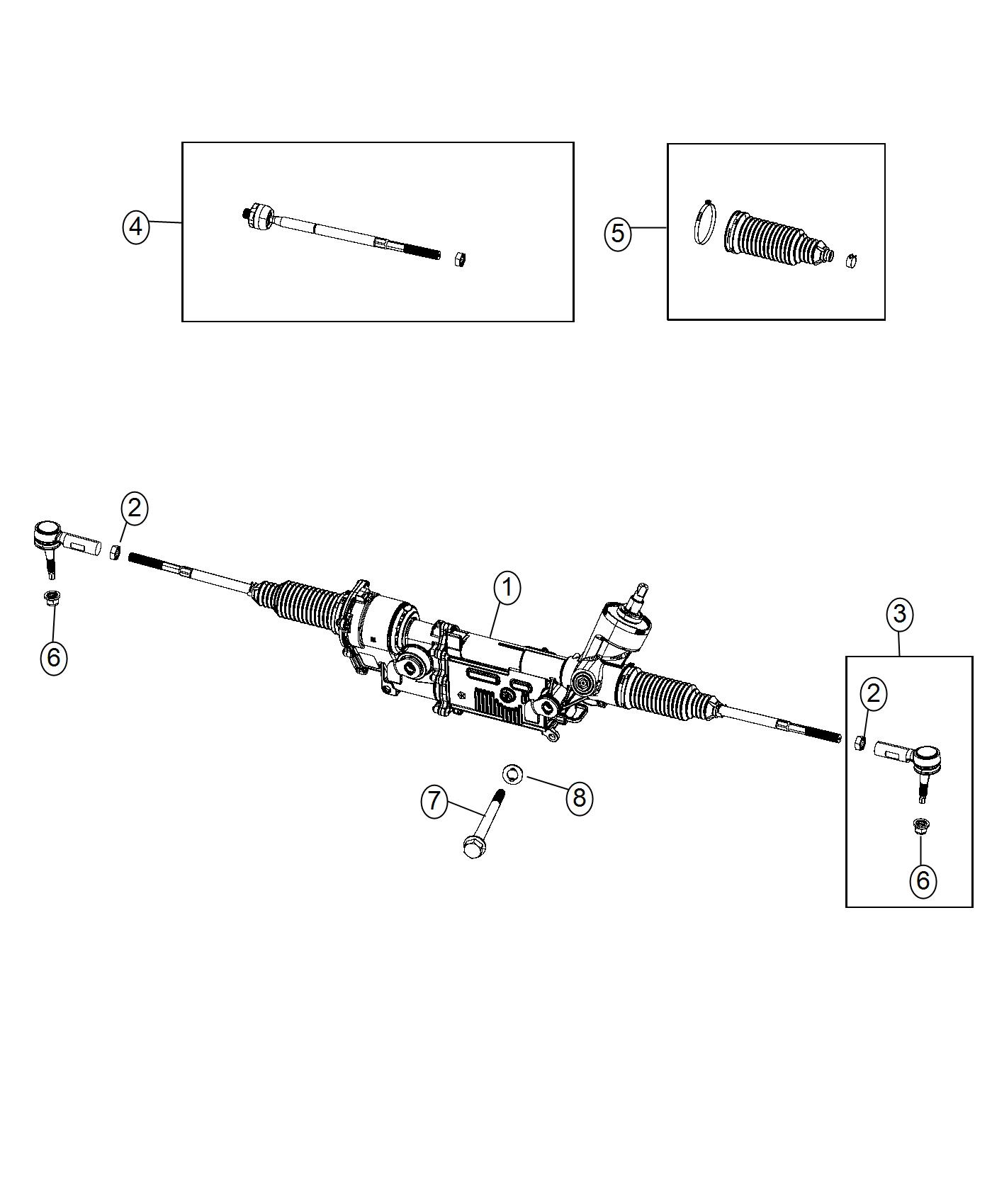 R8573449AA - Mopar Gear. Used for: rack and pinion. Electric | Chrysler