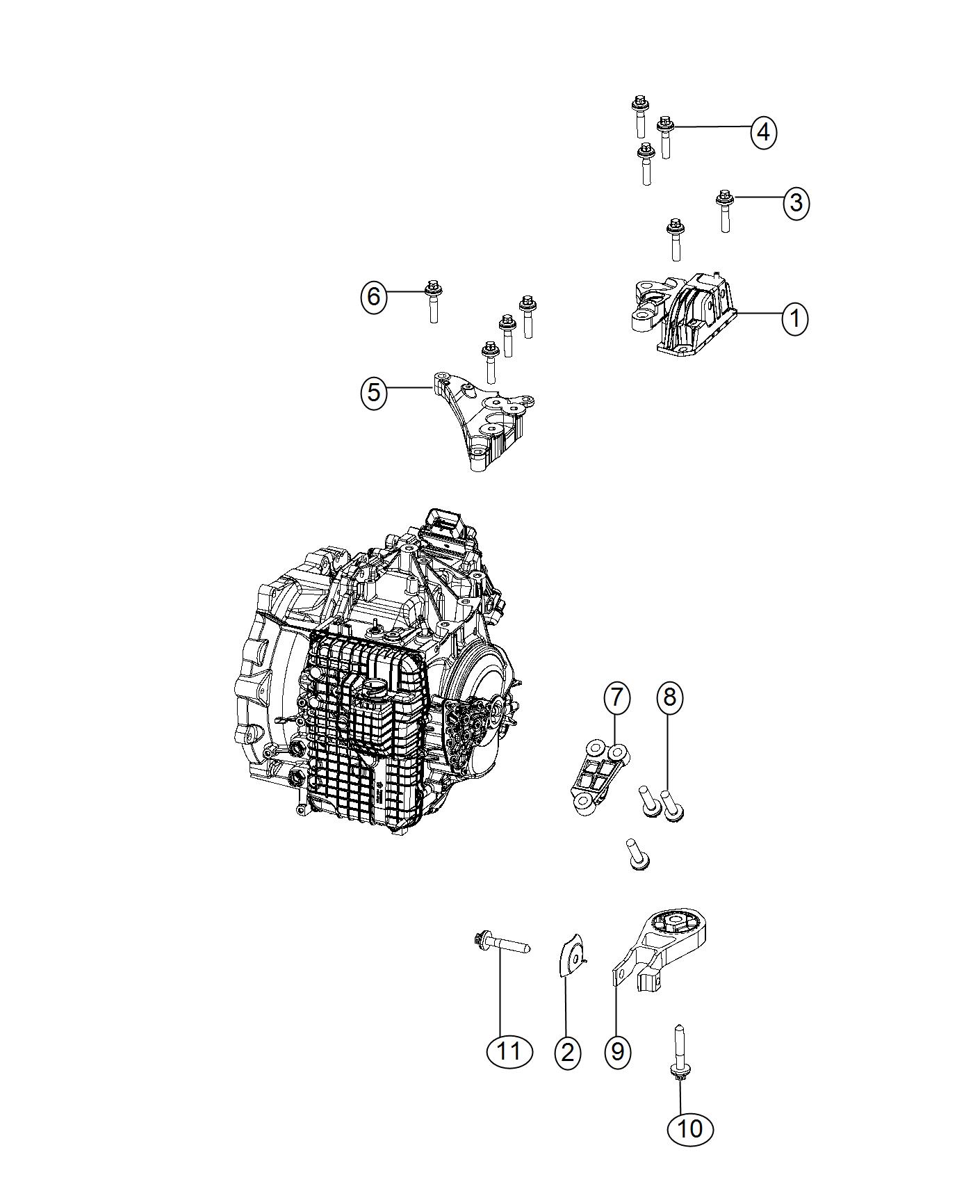 Mounting Support. Diagram