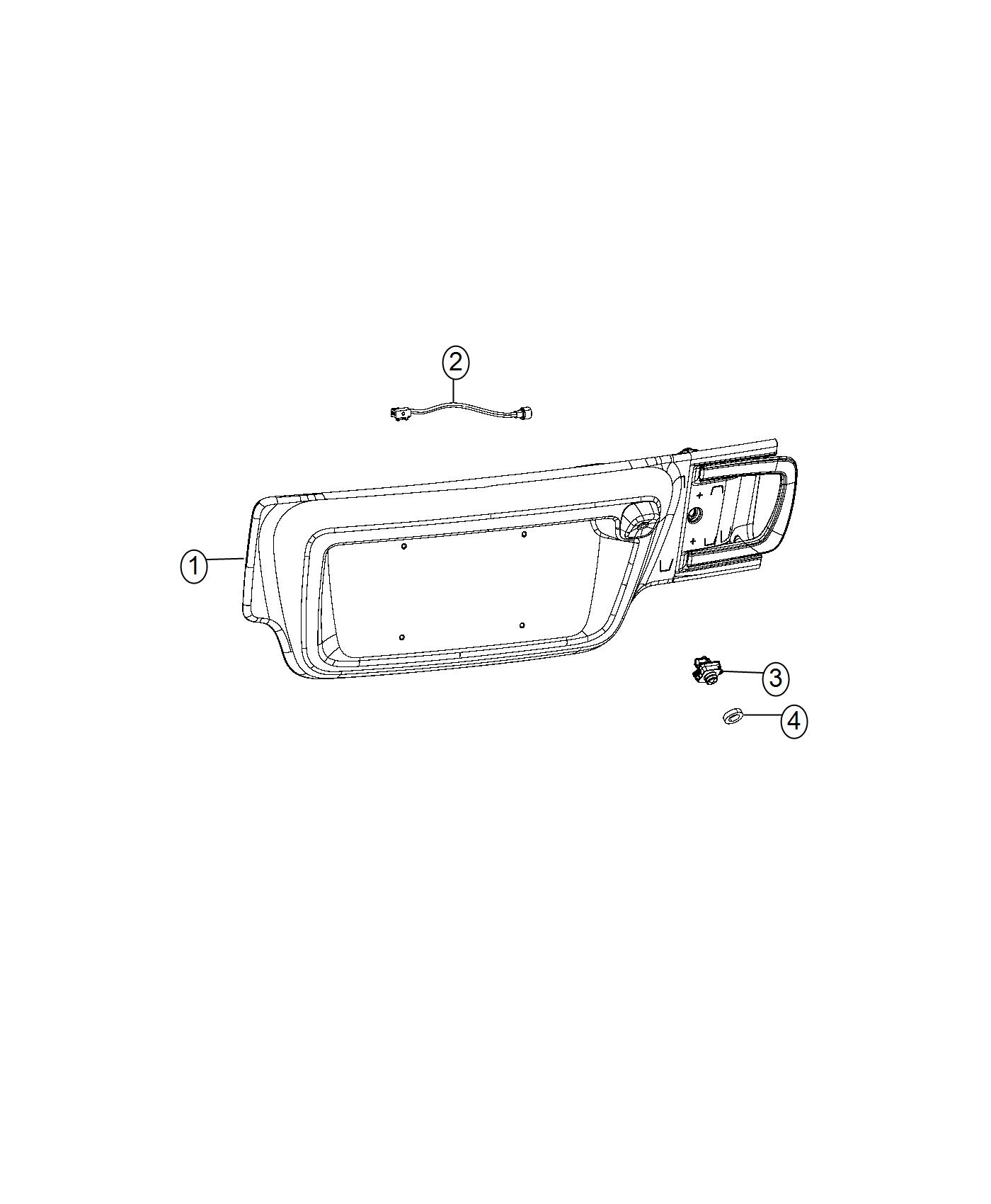 Diagram Rear View Camera System. for your 2003 Chrysler 300  M 