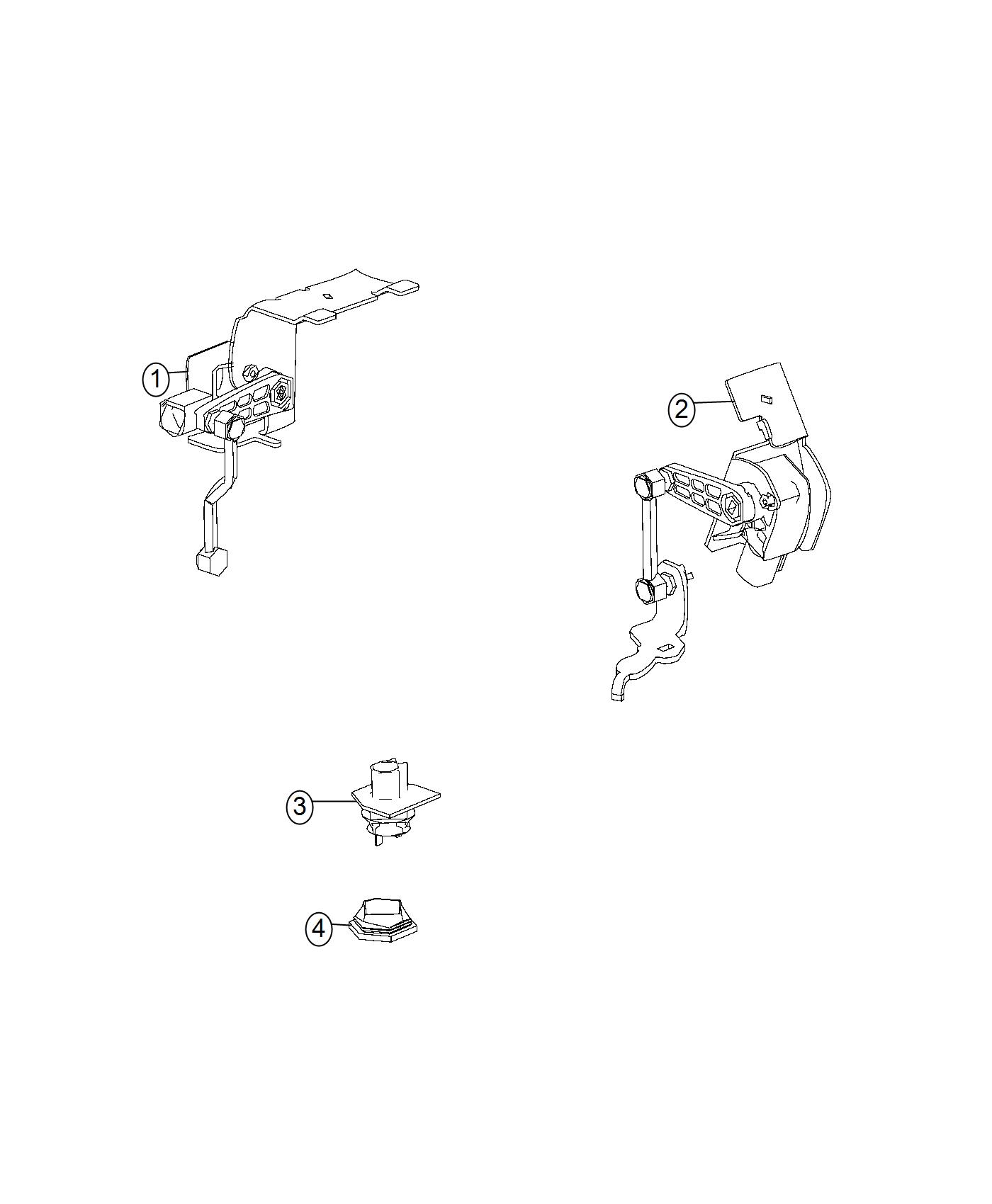 Diagram Sensors, Lamps and Windshield Washer. for your Chrysler