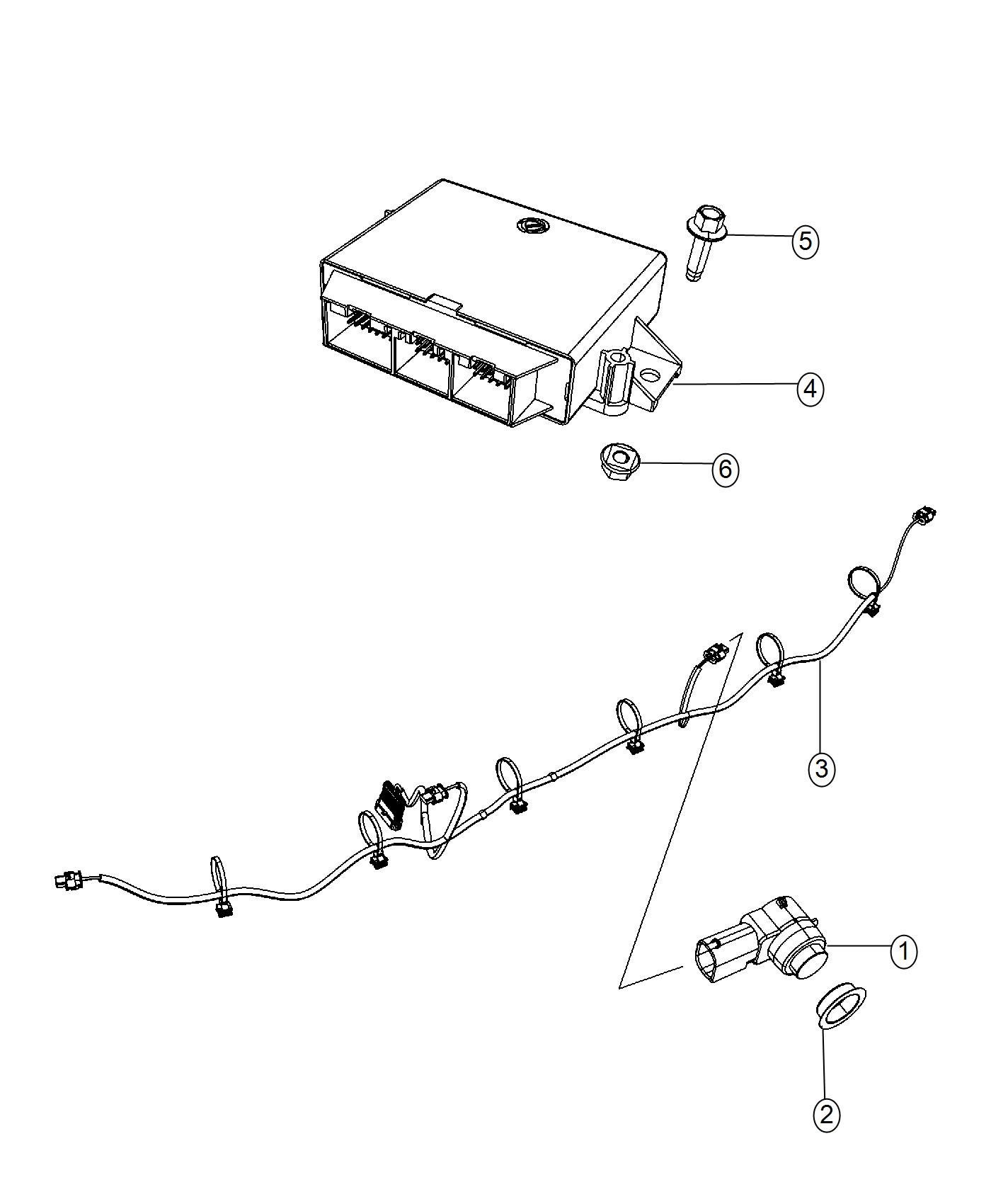 Park Assist. Diagram