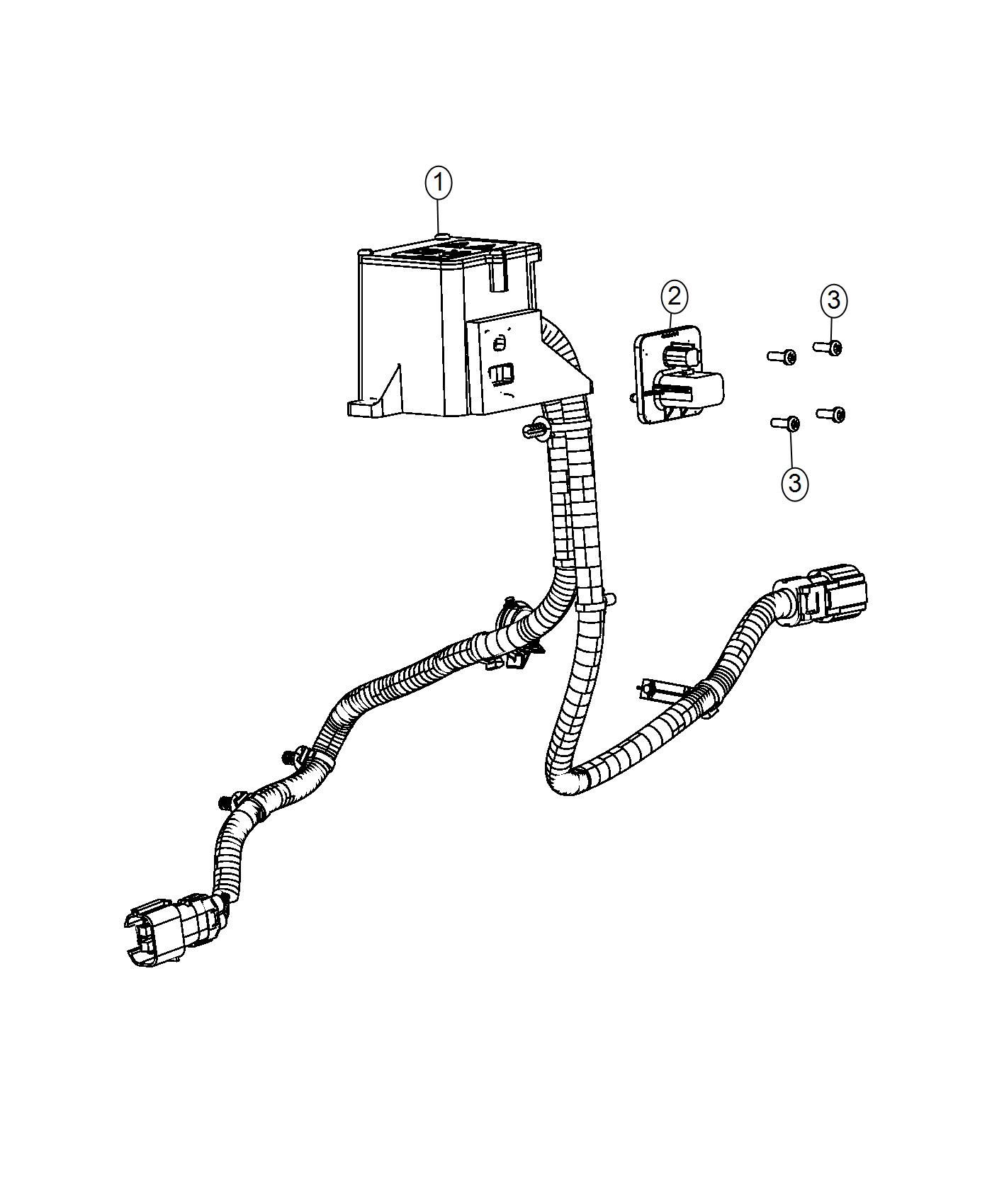 Diagram Center, BEV Power Distribution. for your Fiat 500E  