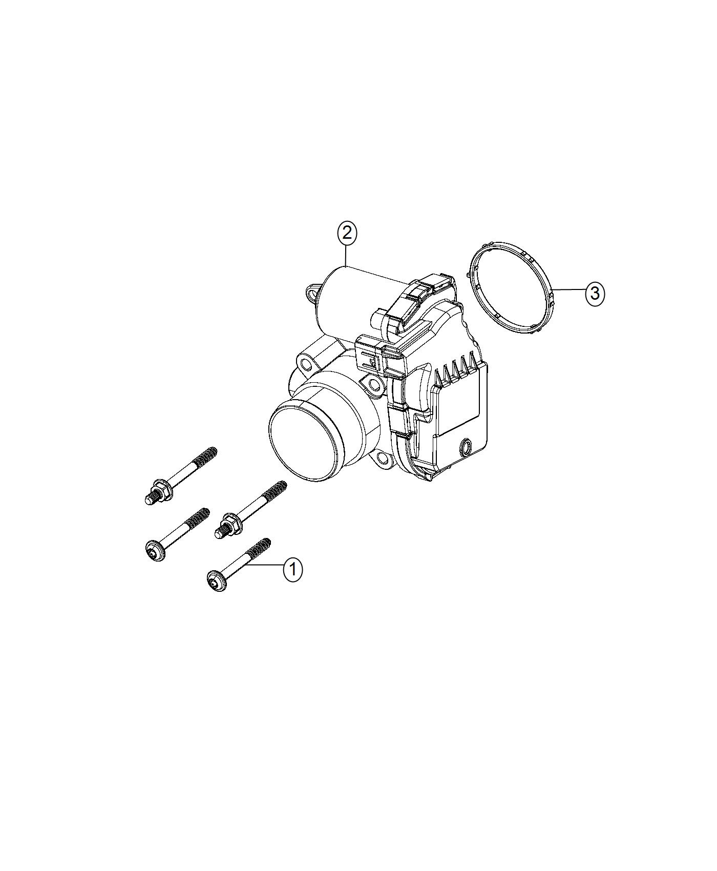 Diagram Throttle body. for your 2002 Chrysler 300  M 