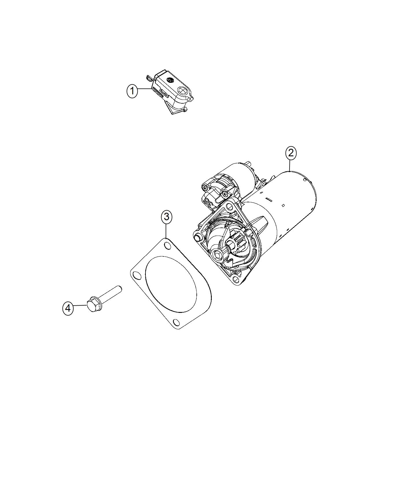 Diagram Starter. for your 2001 Dodge Grand Caravan   