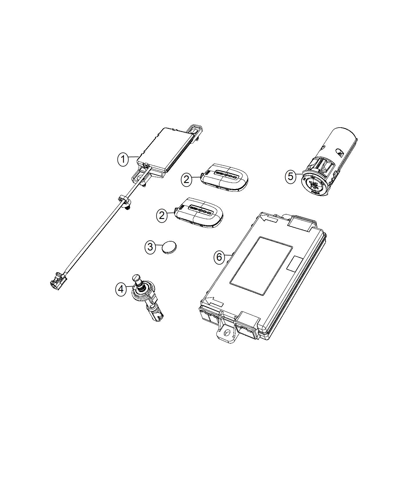 Diagram Module, Remote Start. for your Dodge