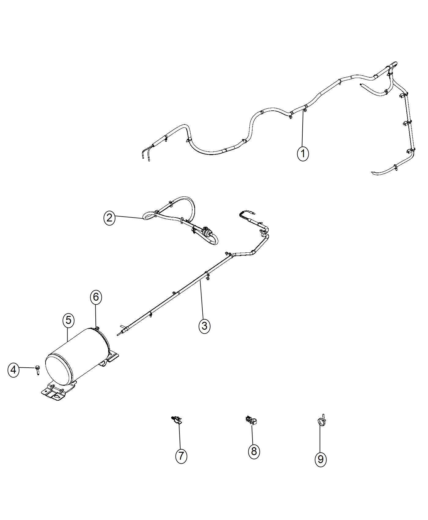 Diagram Reservoir and Air Supply Line. for your Ram