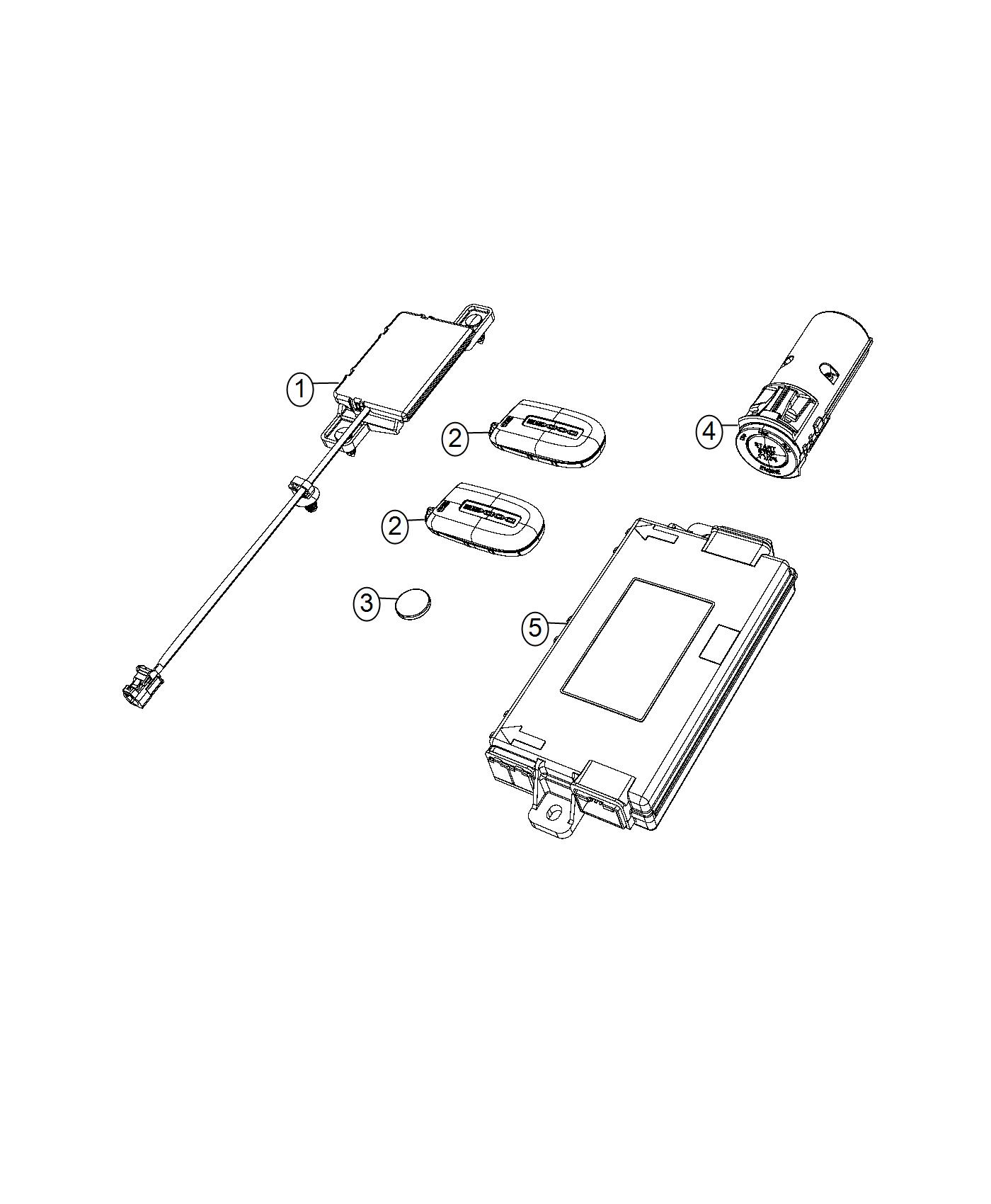 Diagram Module, Remote Start. for your Dodge