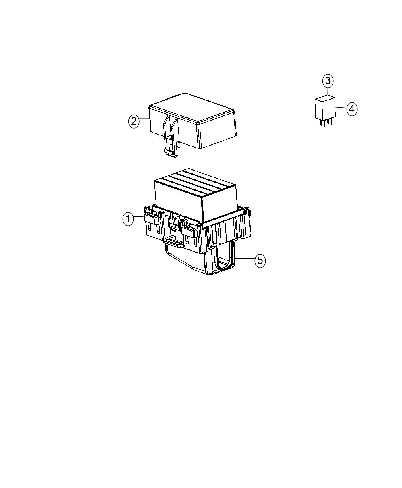 Diagram Power Distribution Center. for your Jeep Grand Cherokee  