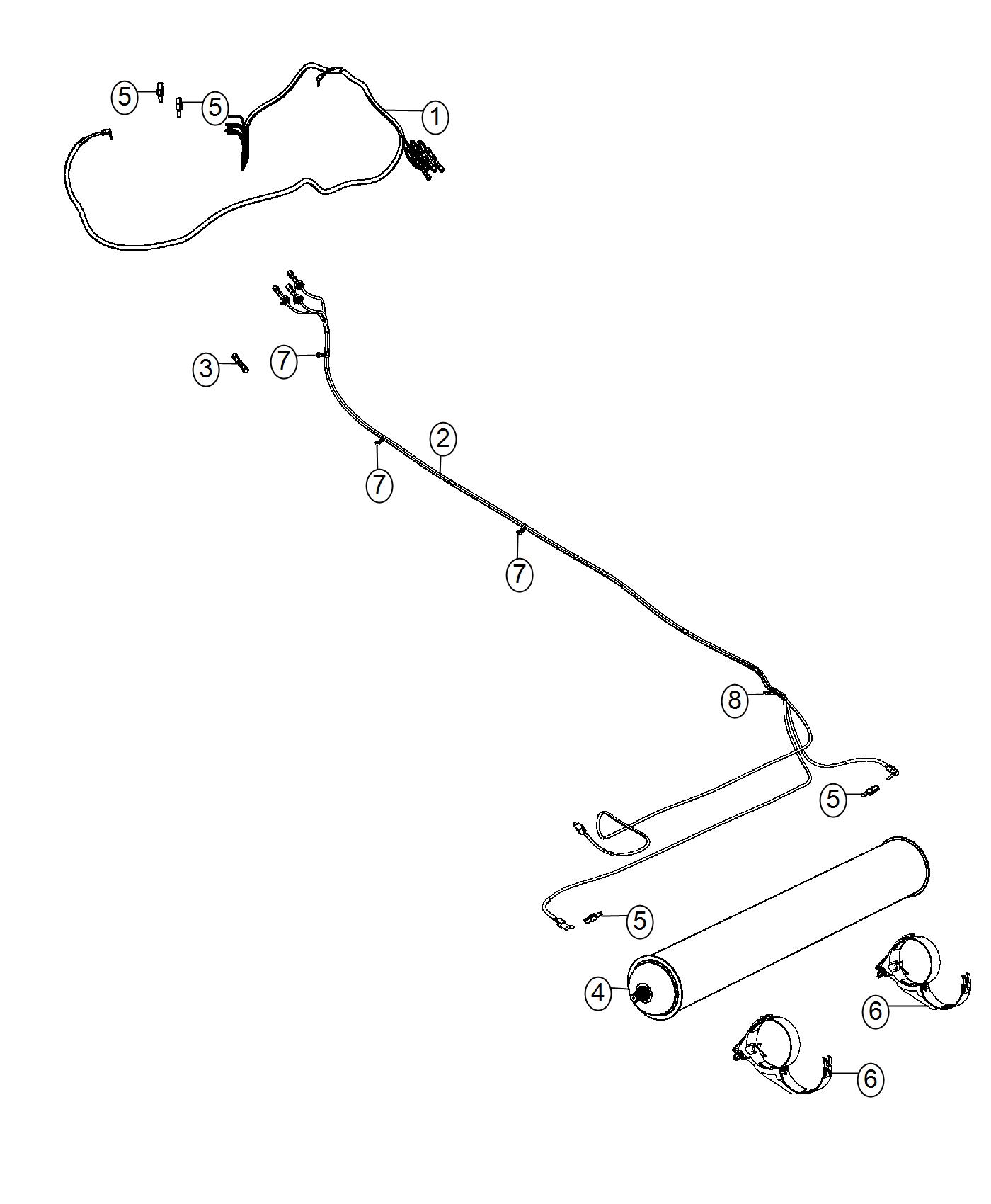 Diagram Air Supply Lines. for your Jeep