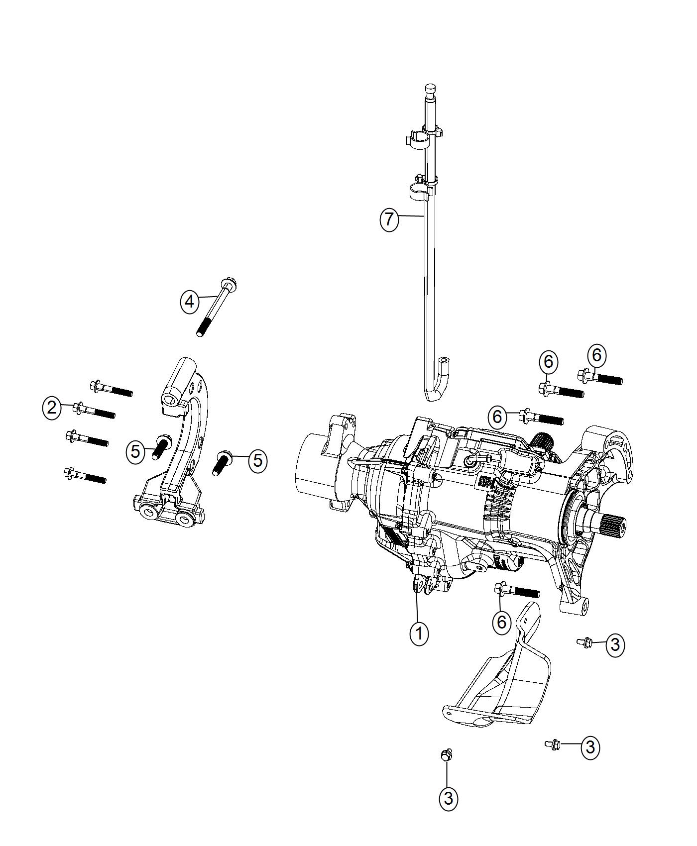 Diagram Power Transfer Unit. for your 2014 Fiat 500L   