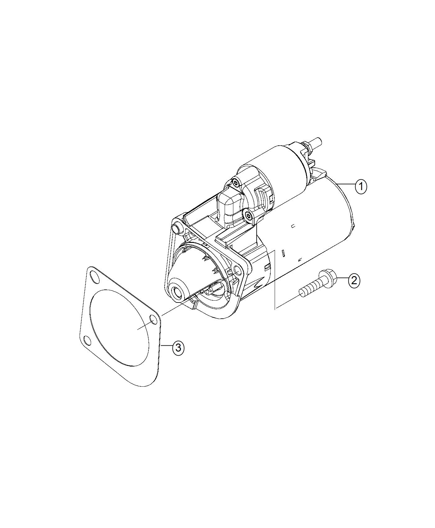 Diagram Starter. for your 2001 Dodge Grand Caravan   