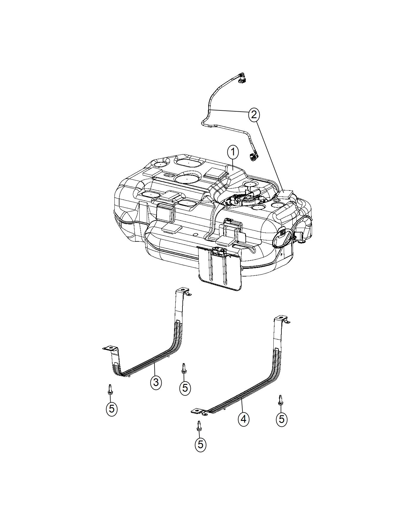 Fuel Tank 3.6L [3.6L V6 24V VVT Engine Upg I w/ESS], [3.6L V6 24V VVT Engine Upgrade I]. Diagram