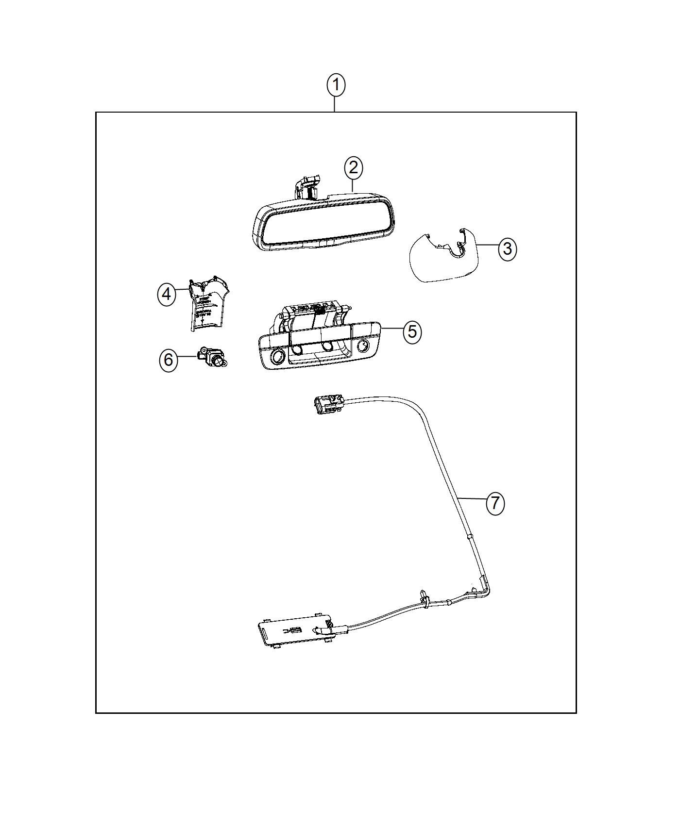 Diagram Camera, Back Up. for your Ram 3500  