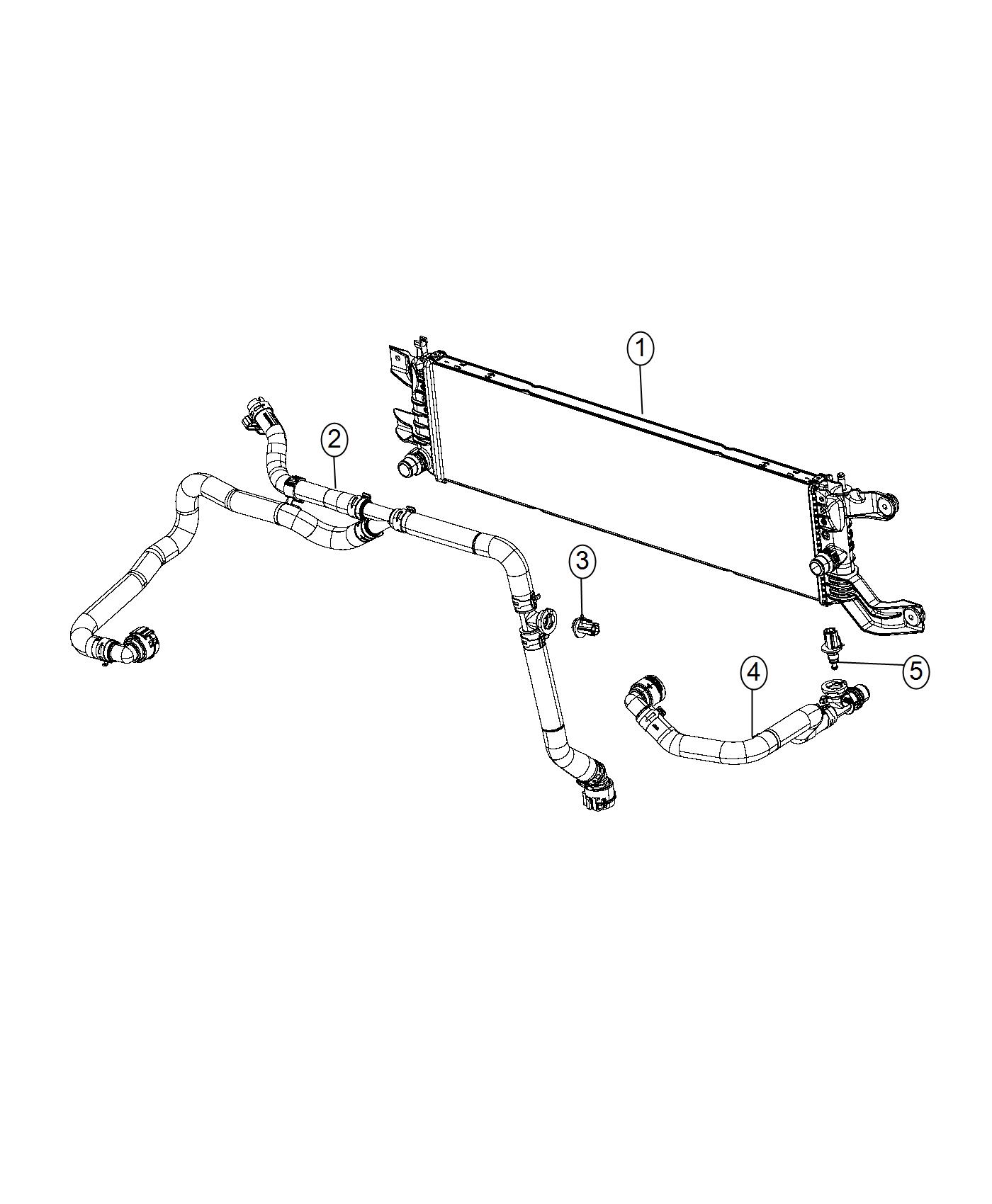 Battery Radiator. Diagram