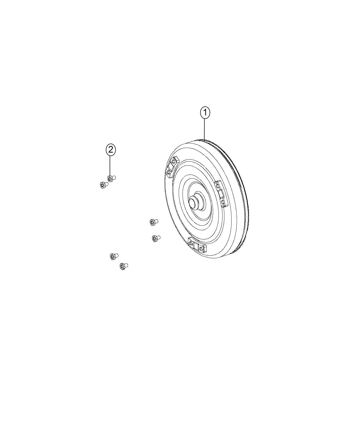 Diagram Torque Converter. for your 2010 Chrysler Sebring   