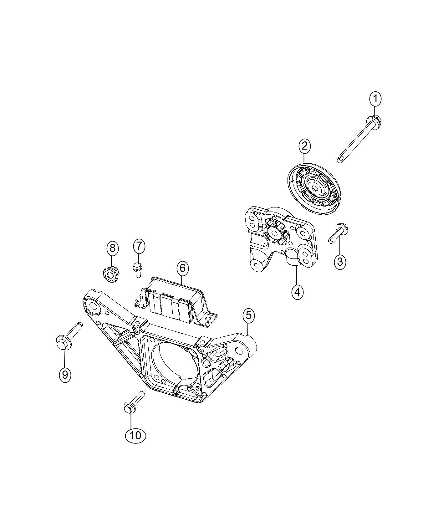 Rear Axle Mounting. Diagram