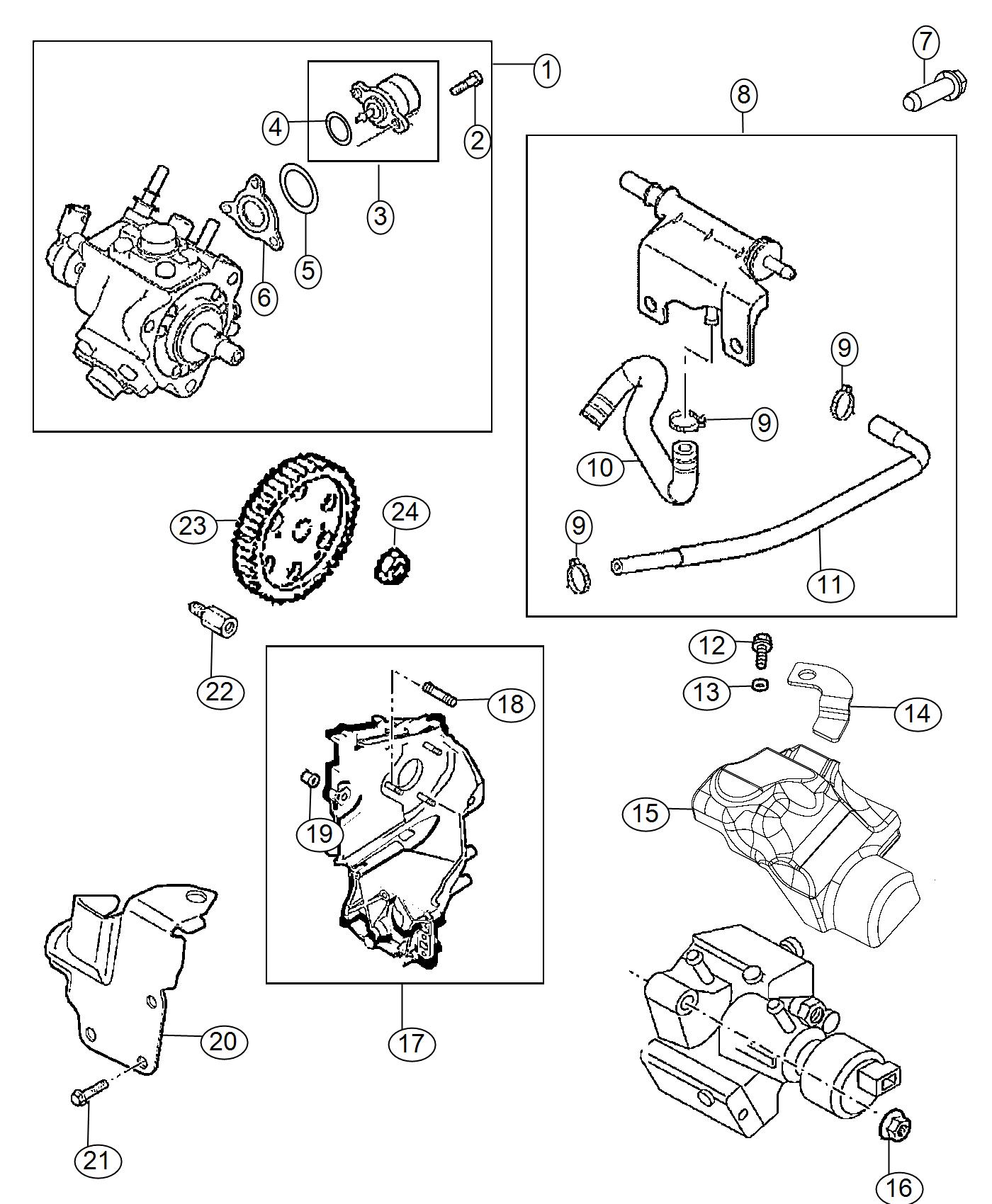 Fuel Injection Pump. Diagram